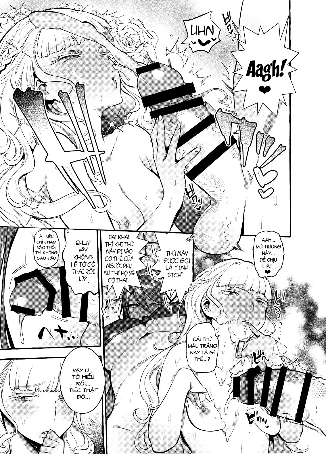 HentaiVN.net - Ảnh 19 - Ochinpo Onna Knight to Shojo Hime [Ochinpo Shitei] - Phần 1