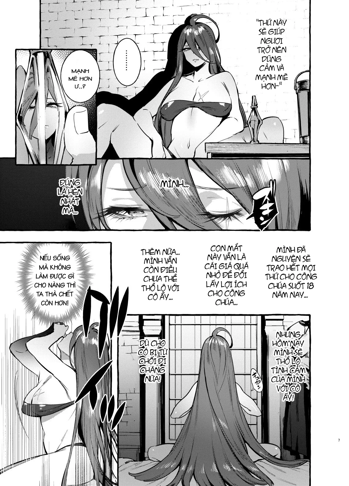 HentaiVN.net - Ảnh 8 - Ochinpo Onna Knight to Shojo Hime [Ochinpo Shitei] - Phần 1