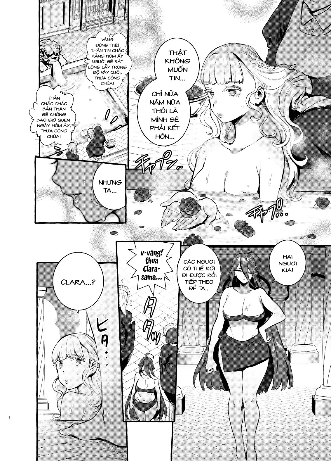 HentaiVN.net - Ảnh 9 - Ochinpo Onna Knight to Shojo Hime [Ochinpo Shitei] - Phần 1