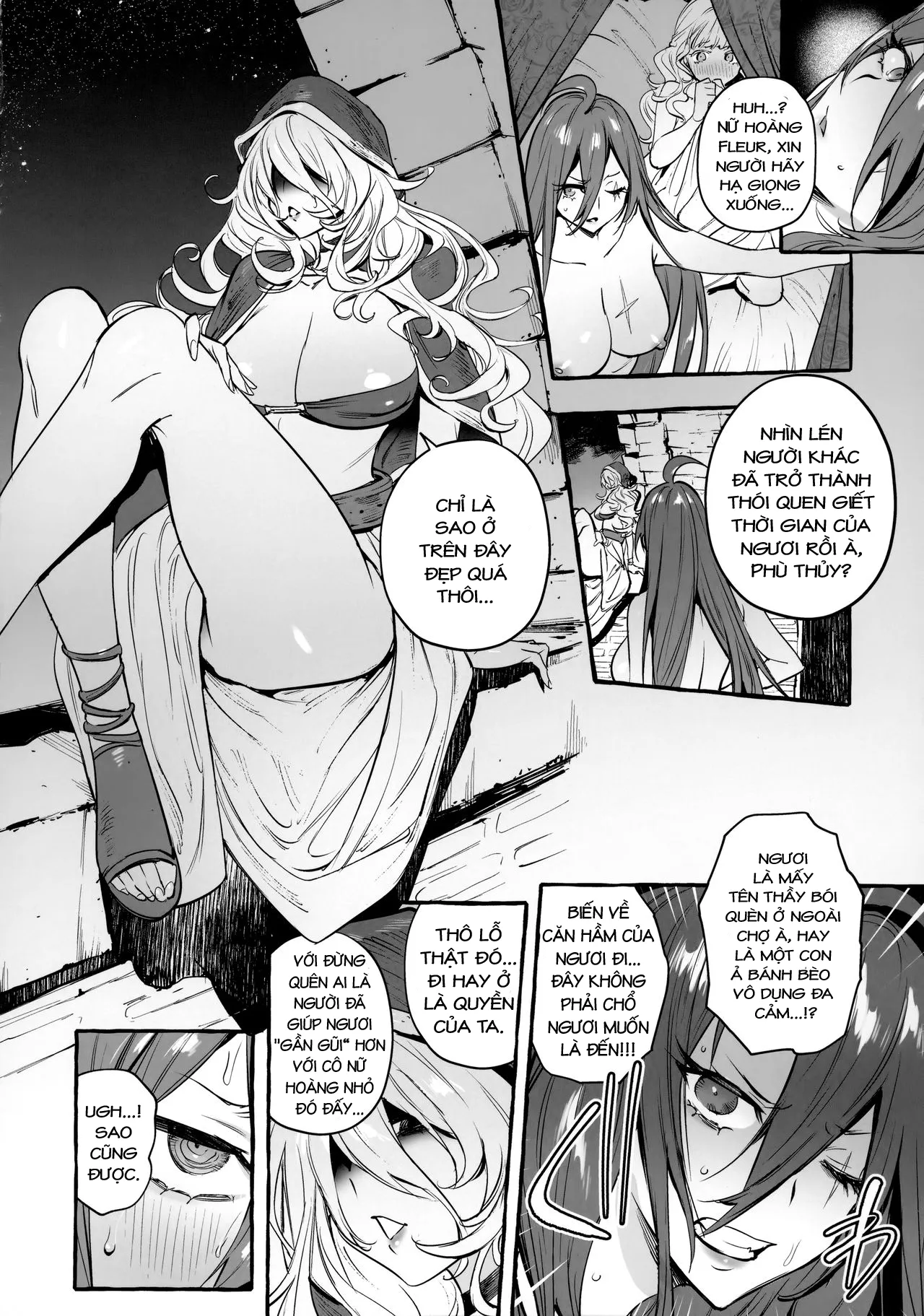 HentaiVN.net - Ảnh 11 - Ochinpo Shitei [Ochinpo Onna Knight to Shojo Hime] - Phần 2