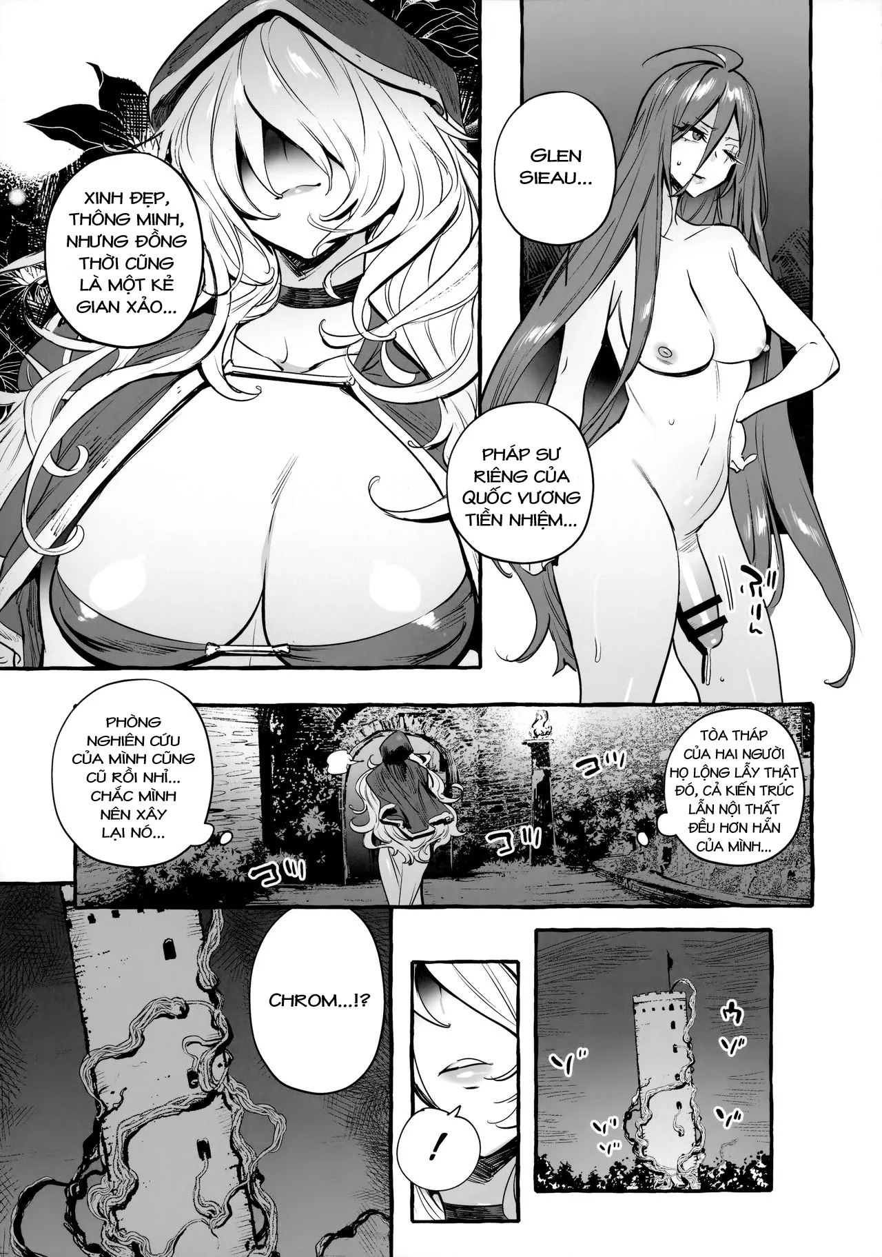 HentaiVN.net - Ảnh 12 - Ochinpo Shitei [Ochinpo Onna Knight to Shojo Hime] - Phần 2