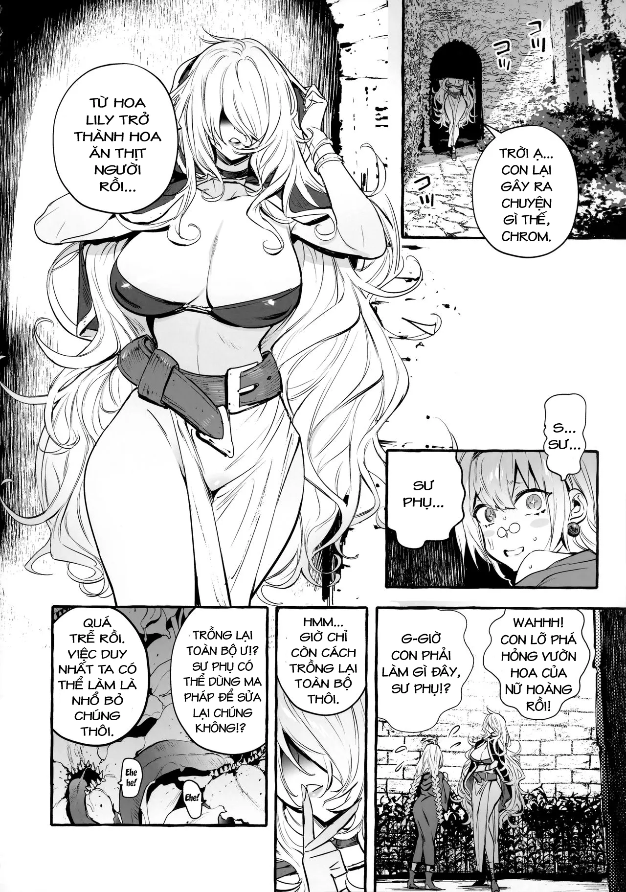 HentaiVN.net - Ảnh 3 - Ochinpo Shitei [Ochinpo Onna Knight to Shojo Hime] - Phần 2