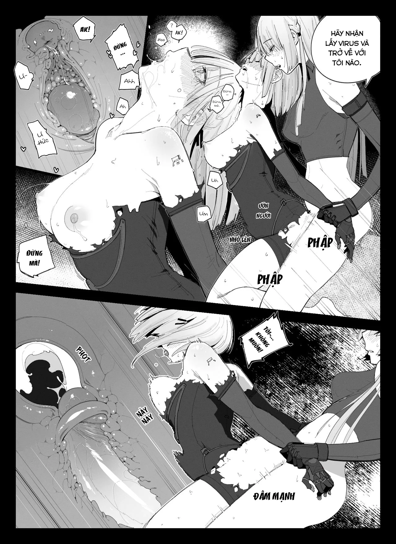HentaiVN.net - Ảnh 4 - RPK-16 muốn trở thành con người - Oneshot
