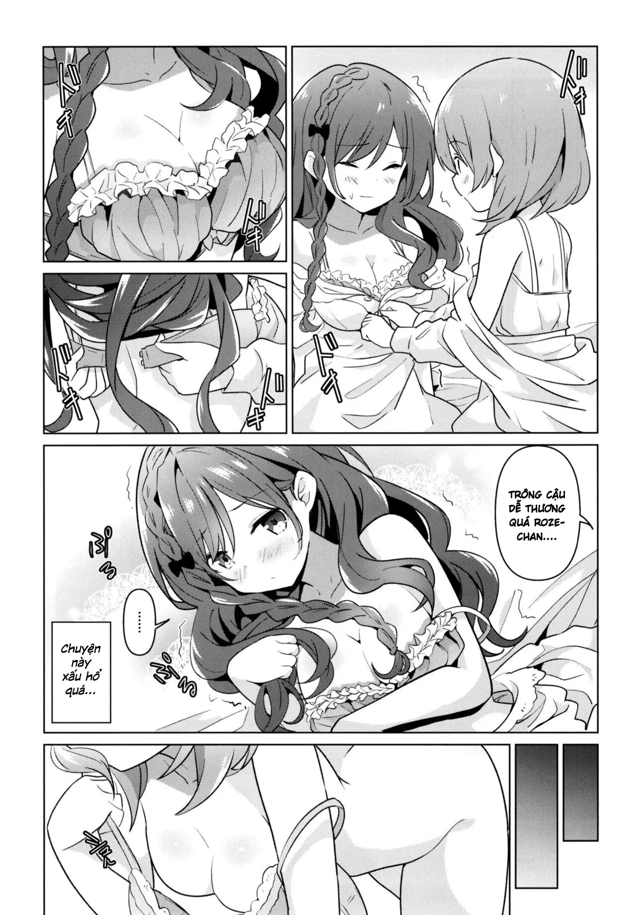 HentaiVN.net - Ảnh 9 - KokoRoze de Yuri ni Mezameru Hon [A Book Where CocoRoze Awaken to Yuri] - Oneshot