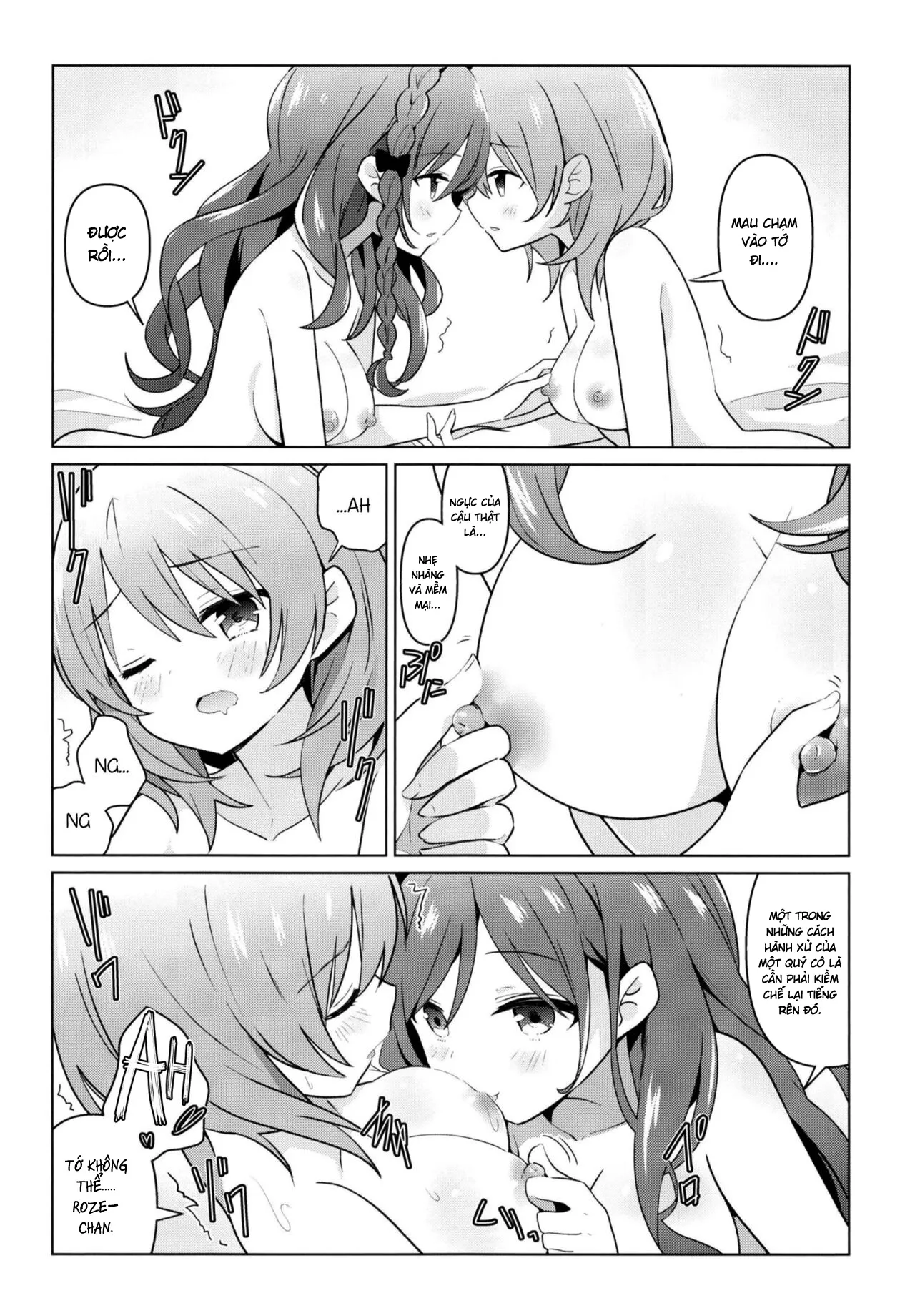 HentaiVN.net - Ảnh 10 - KokoRoze de Yuri ni Mezameru Hon [A Book Where CocoRoze Awaken to Yuri] - Oneshot
