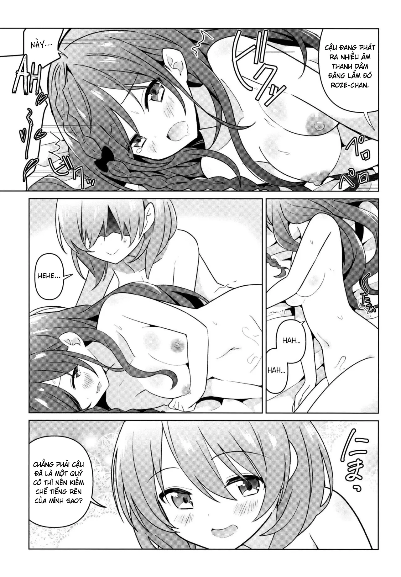 HentaiVN.net - Ảnh 13 - KokoRoze de Yuri ni Mezameru Hon [A Book Where CocoRoze Awaken to Yuri] - Oneshot