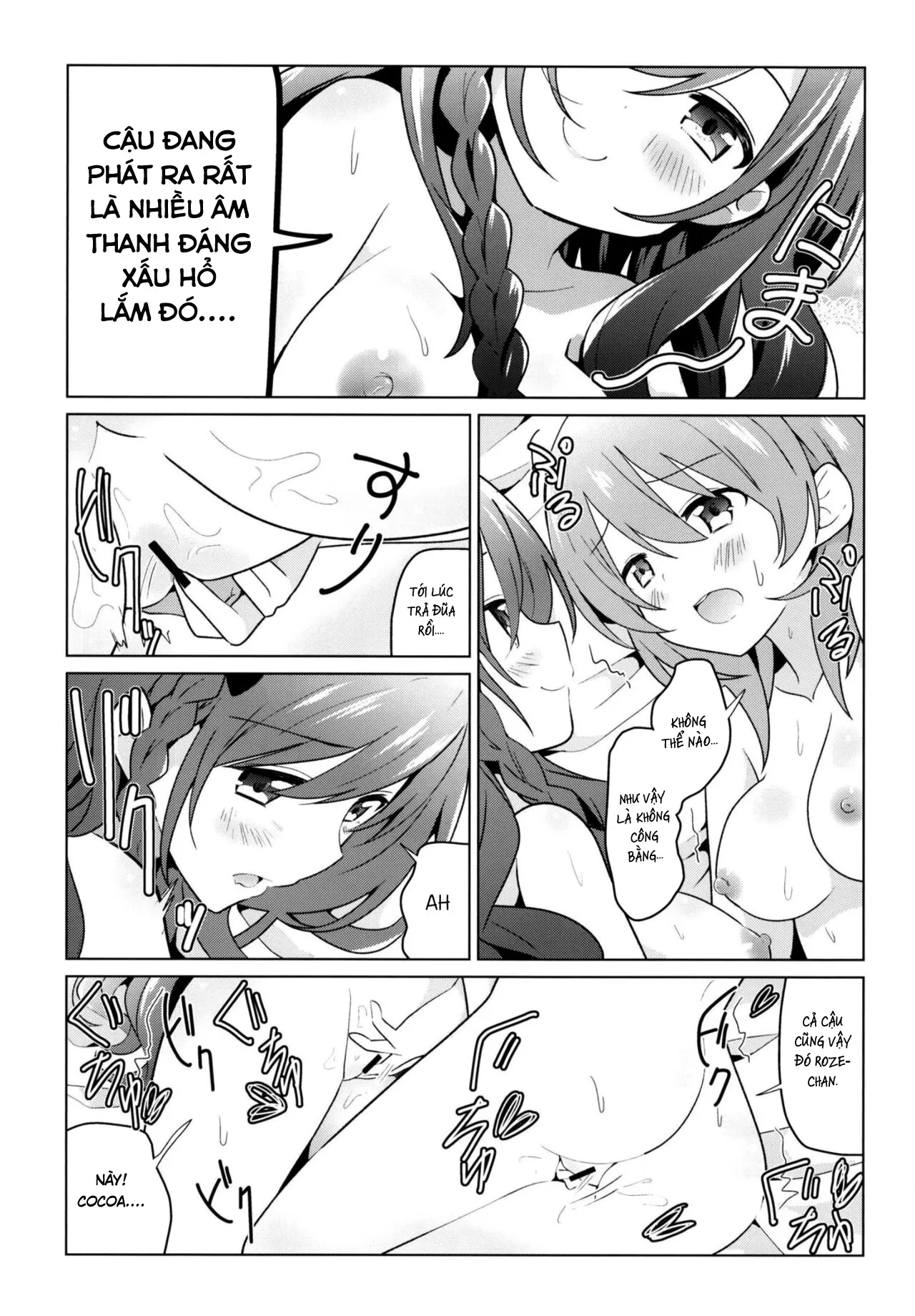 HentaiVN.net - Ảnh 15 - KokoRoze de Yuri ni Mezameru Hon [A Book Where CocoRoze Awaken to Yuri] - Oneshot