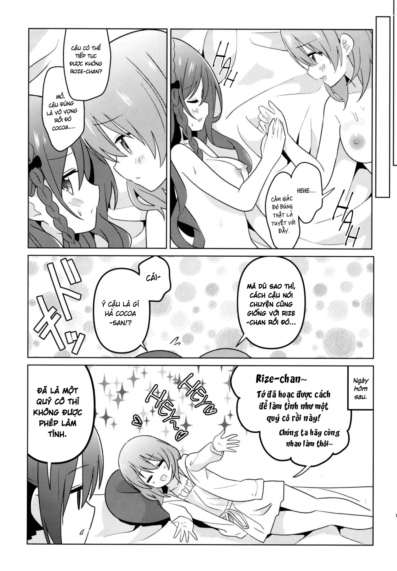HentaiVN.net - Ảnh 17 - KokoRoze de Yuri ni Mezameru Hon [A Book Where CocoRoze Awaken to Yuri] - Oneshot
