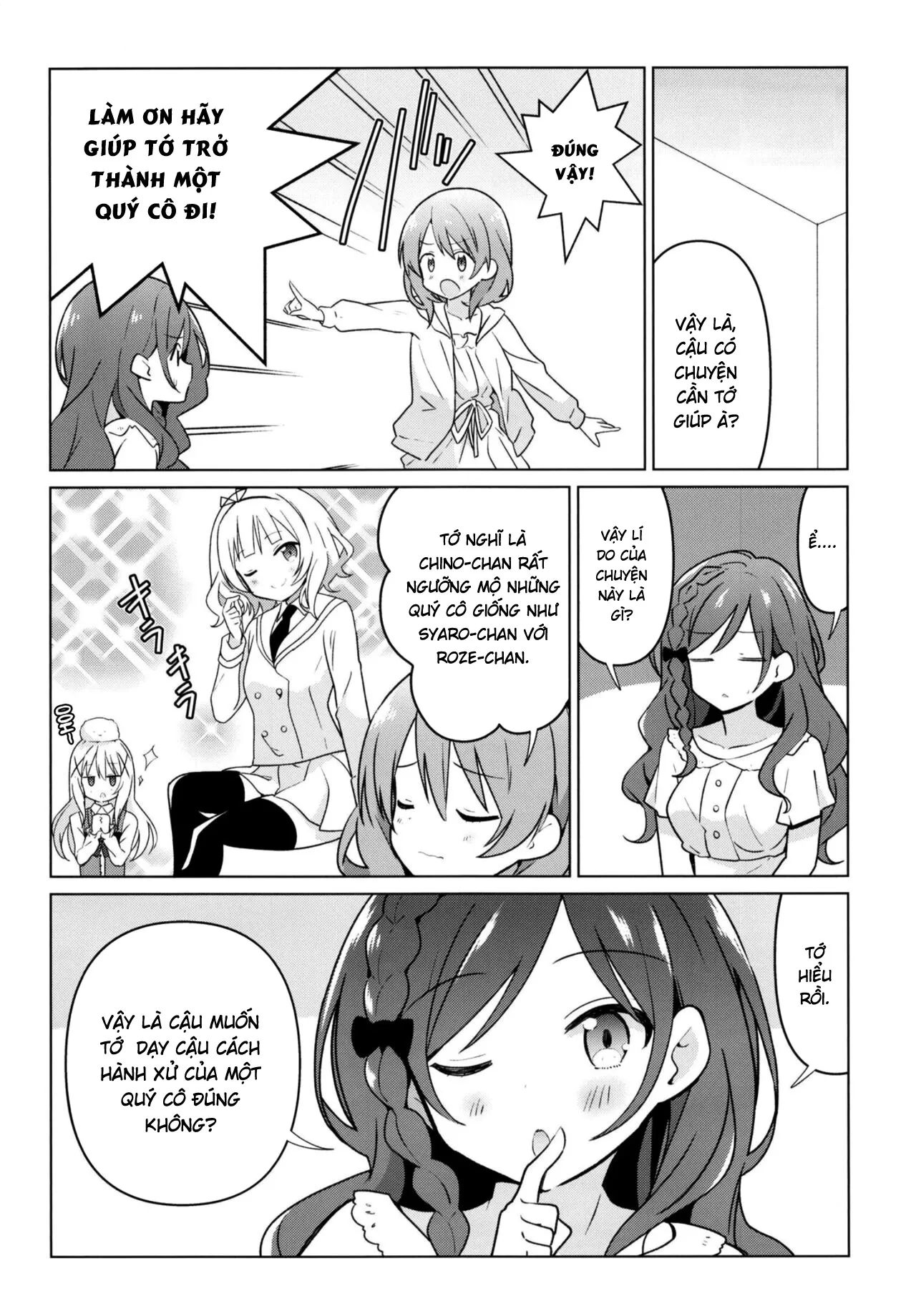 HentaiVN.net - Ảnh 4 - KokoRoze de Yuri ni Mezameru Hon [A Book Where CocoRoze Awaken to Yuri] - Oneshot