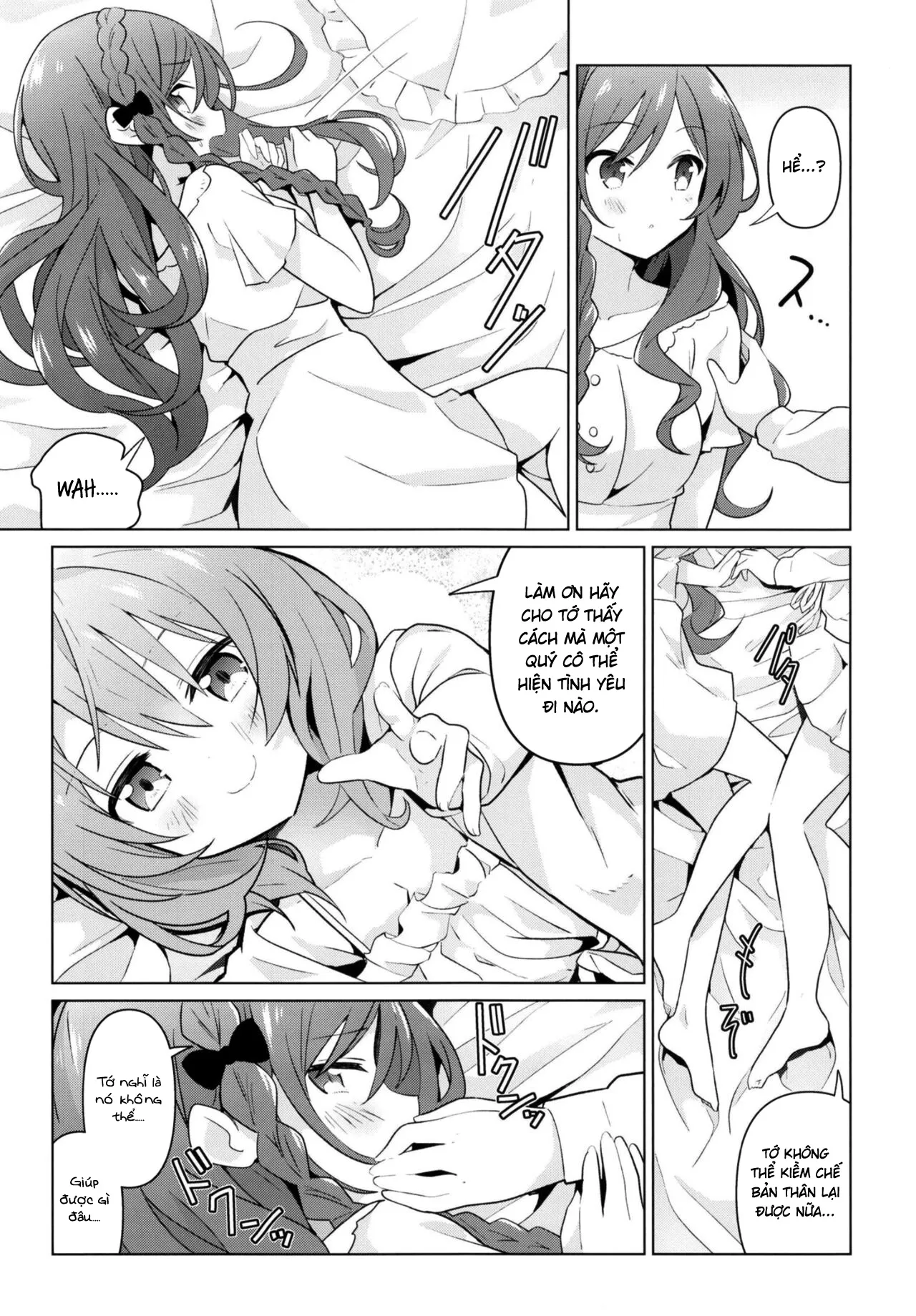 HentaiVN.net - Ảnh 8 - KokoRoze de Yuri ni Mezameru Hon [A Book Where CocoRoze Awaken to Yuri] - Oneshot
