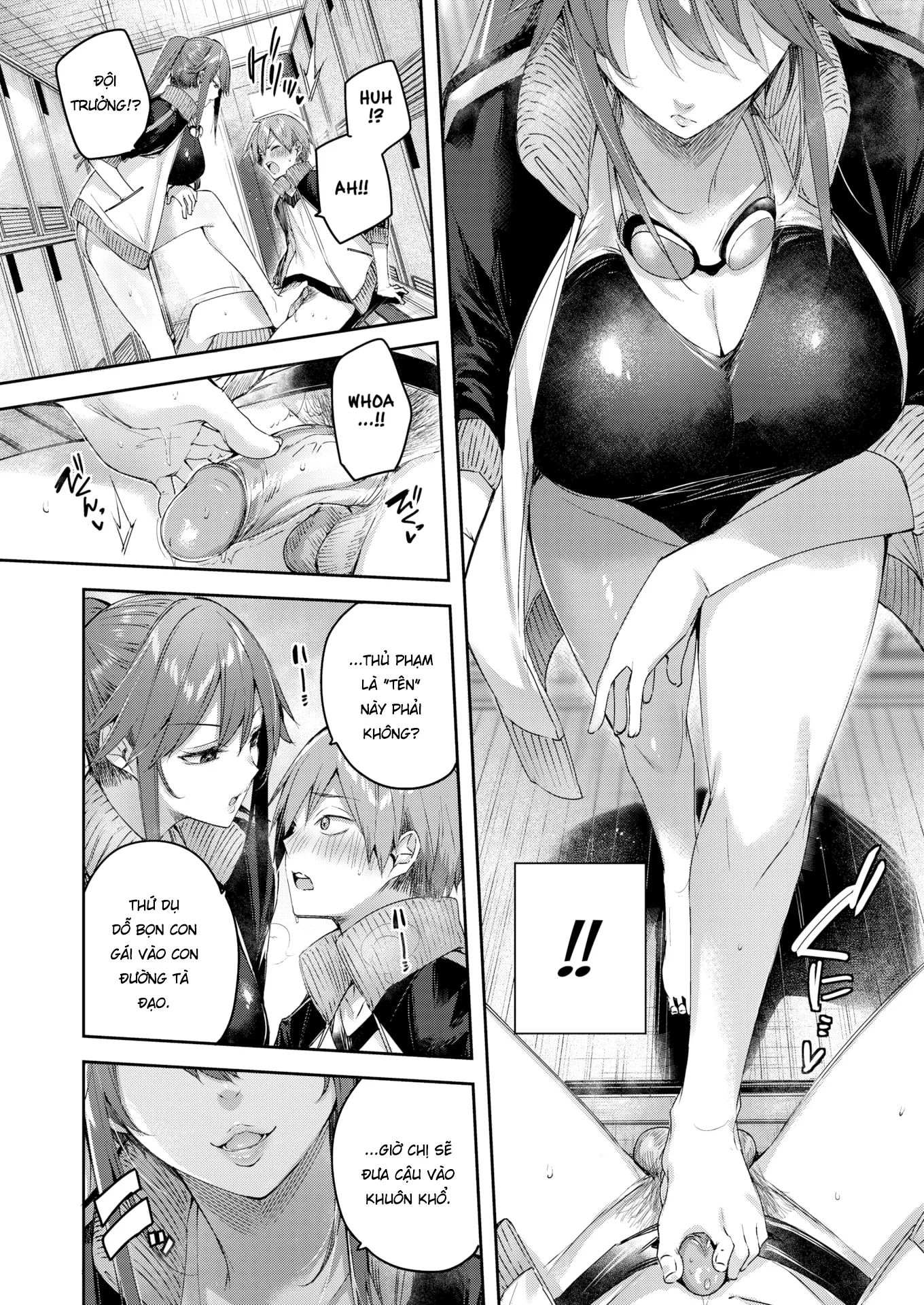 HentaiVN.net - Ảnh 12 - Chào mừng bạn đến với học viện bơi lội nữ sinh Wanigaoka! - Oneshot