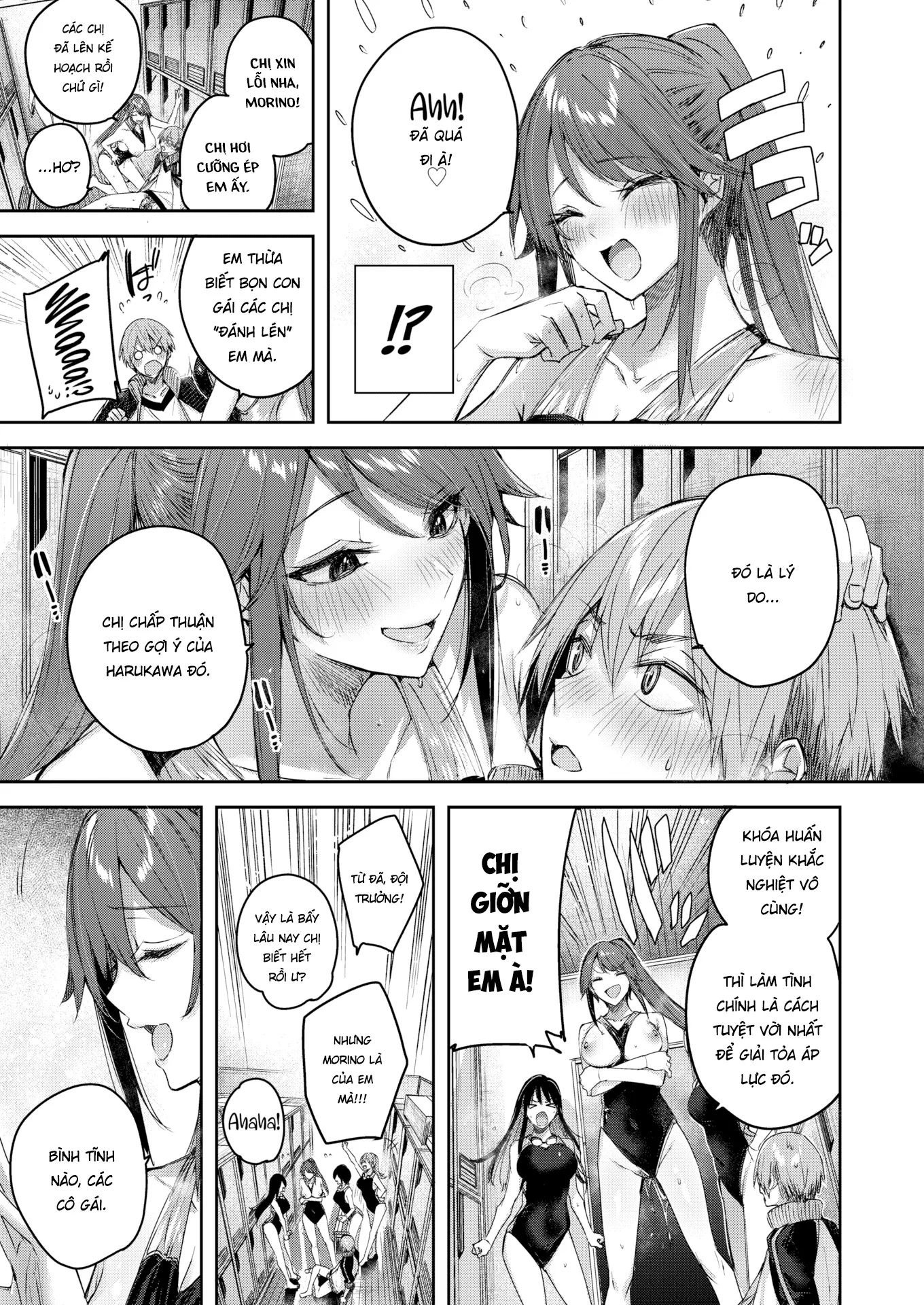 HentaiVN.net - Ảnh 23 - Chào mừng bạn đến với học viện bơi lội nữ sinh Wanigaoka! - Oneshot