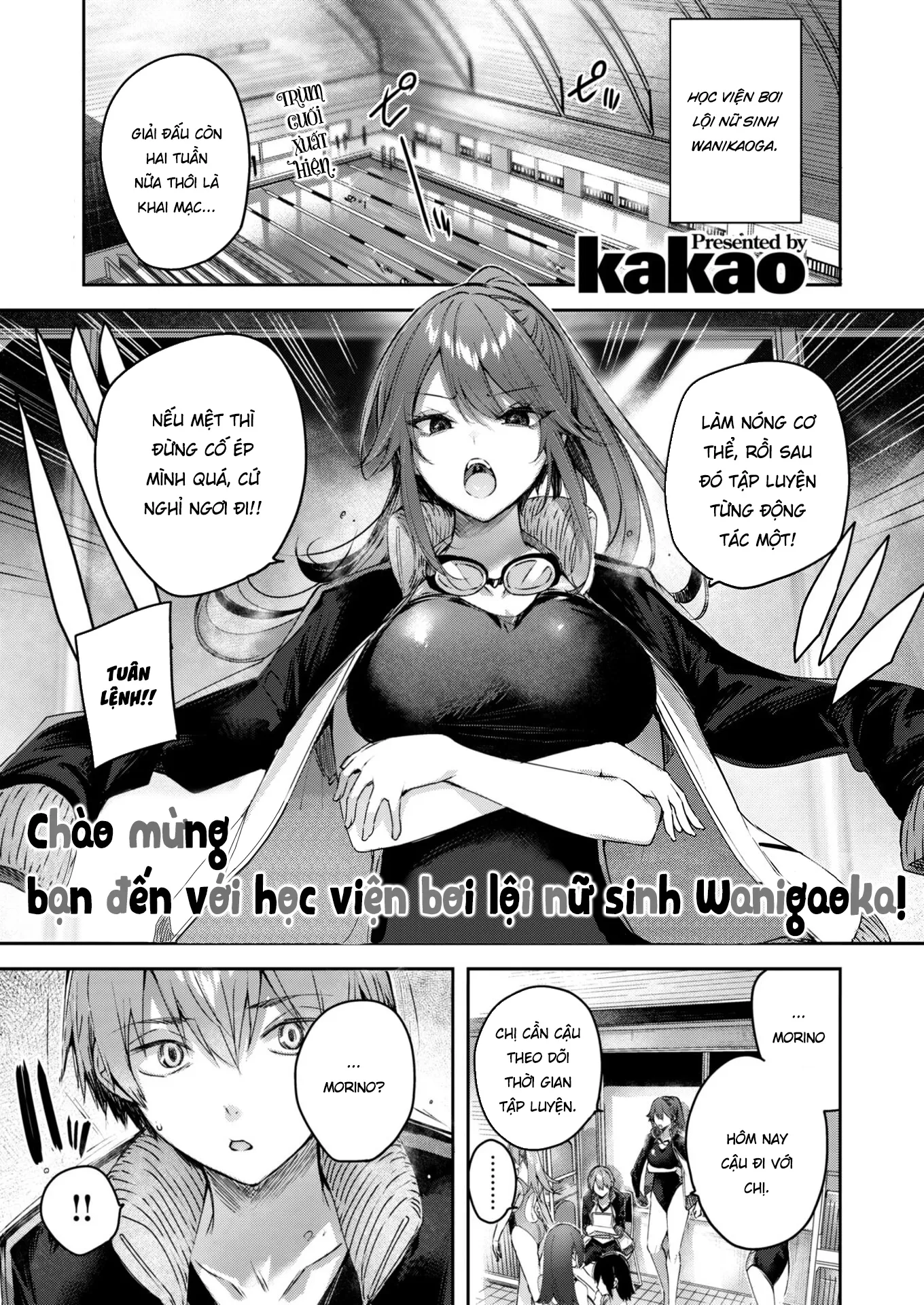 HentaiVN.net - Ảnh 3 - Chào mừng bạn đến với học viện bơi lội nữ sinh Wanigaoka! - Oneshot
