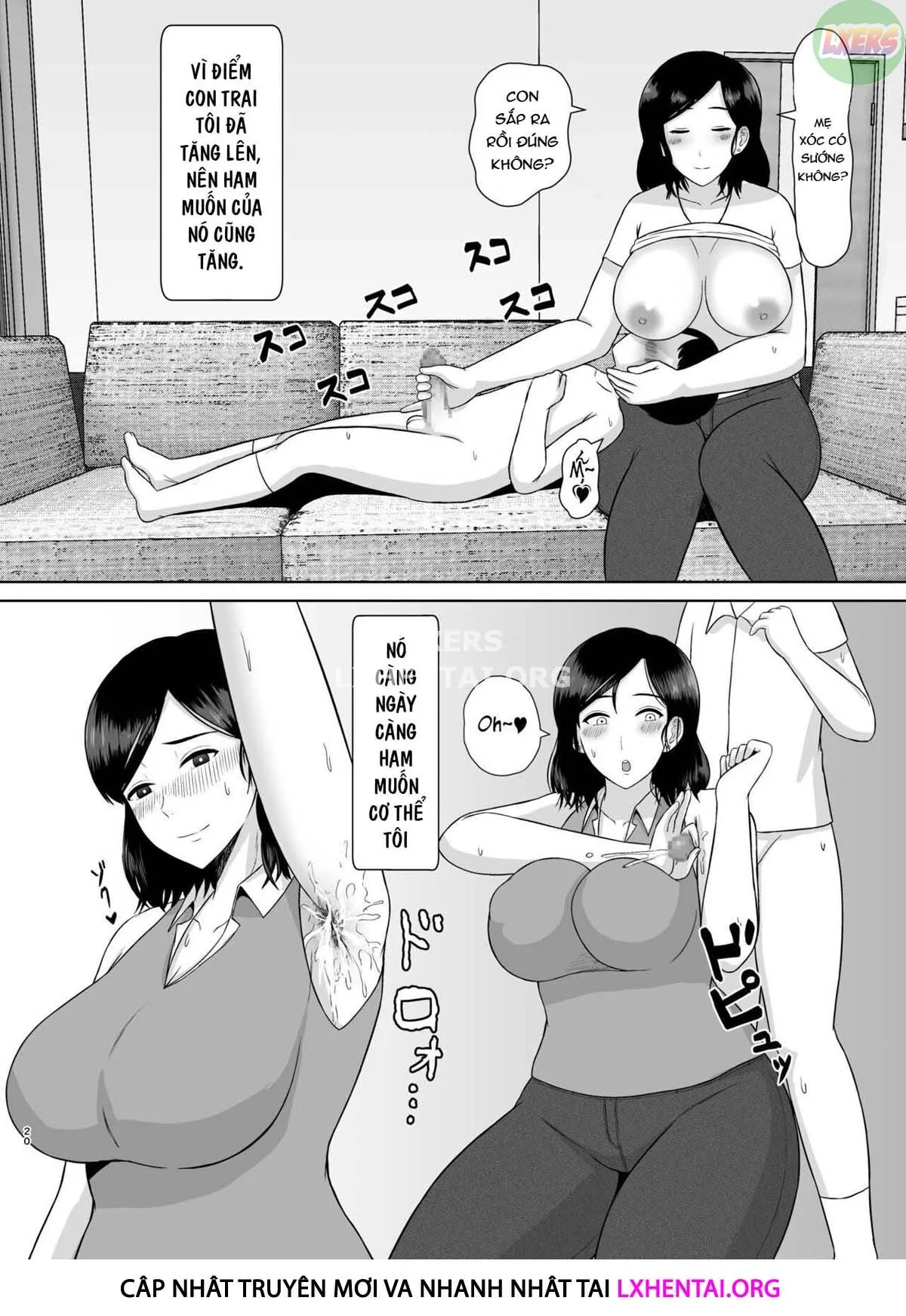 HentaiVN.net - Ảnh 24 - Sex Education Mama [Seikyouiku Mama] - Oneshot