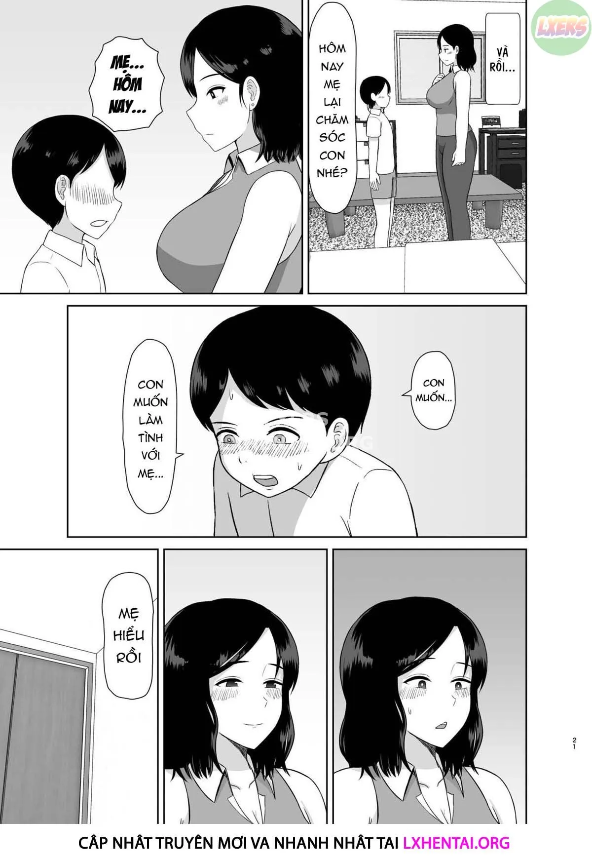 HentaiVN.net - Ảnh 25 - Sex Education Mama [Seikyouiku Mama] - Oneshot