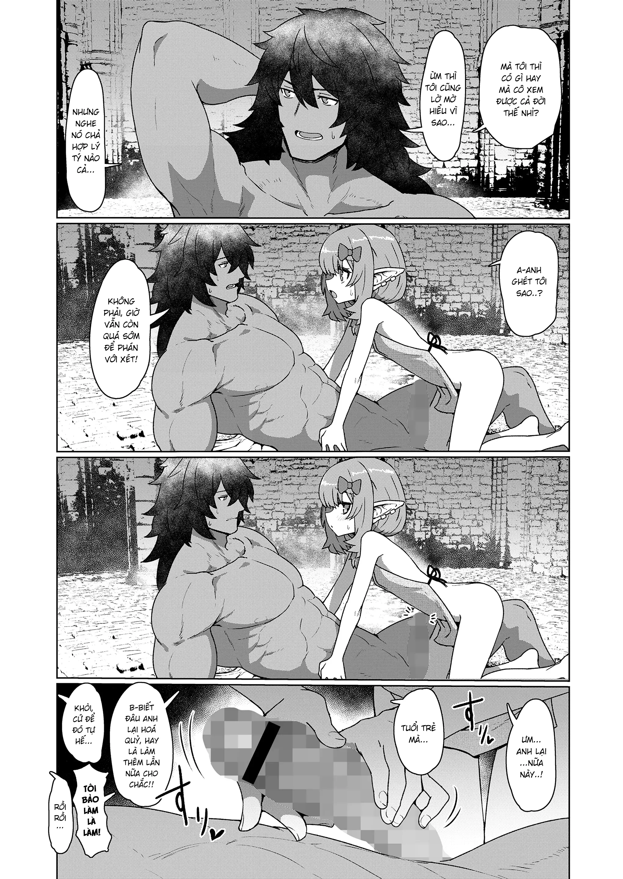 HentaiVN.net - Ảnh 19 - Yakkai na Fan Elf [厄介なファンエルフ; My Elf Fan is a Nuisance] - Oneshot