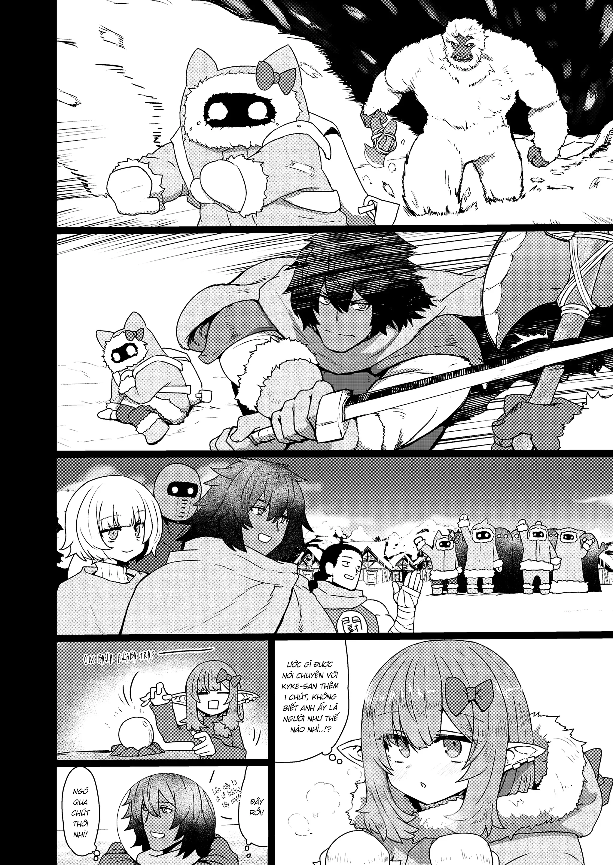 HentaiVN.net - Ảnh 25 - Yakkai na Fan Elf [厄介なファンエルフ; My Elf Fan is a Nuisance] - Oneshot