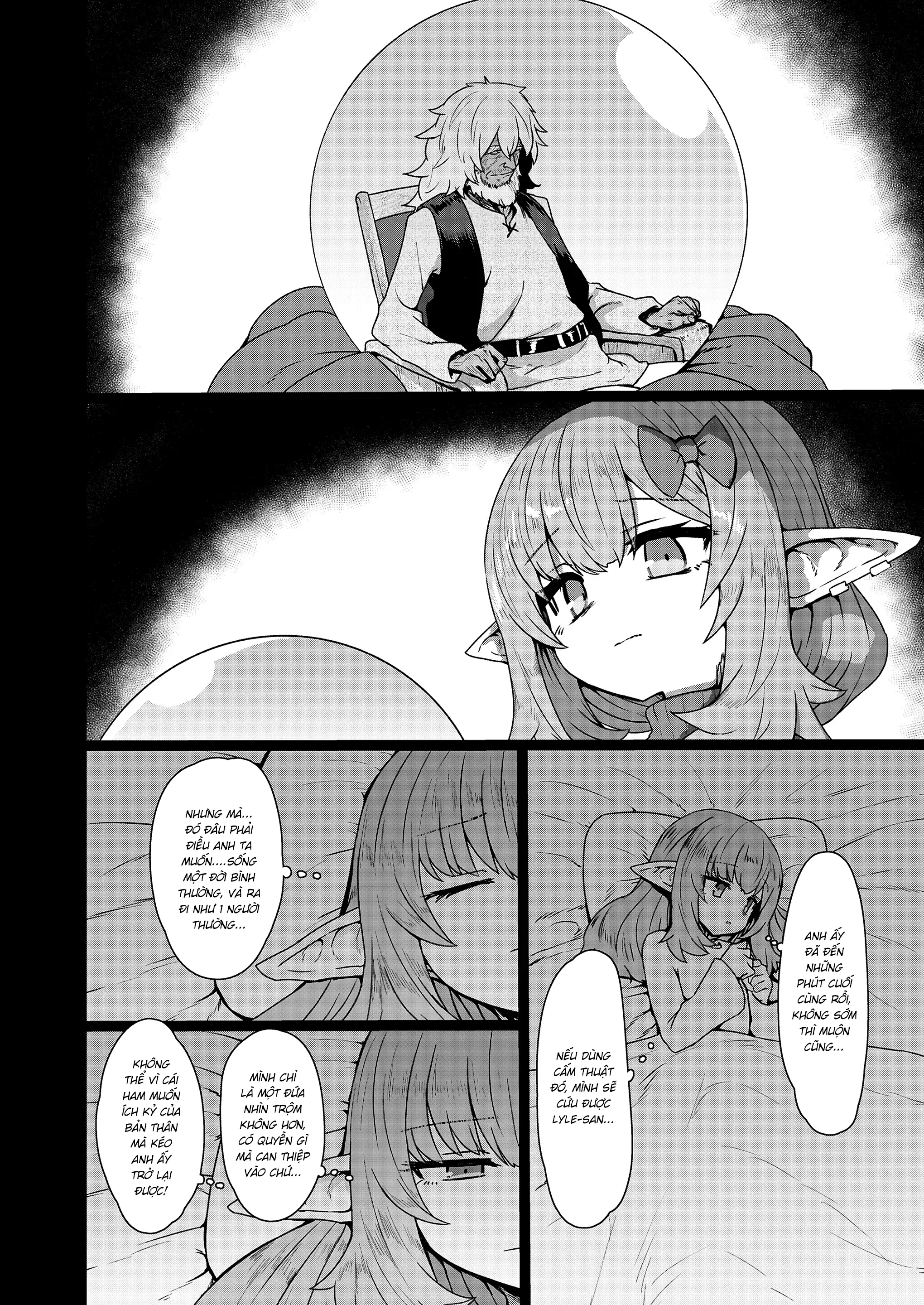 HentaiVN.net - Ảnh 29 - Yakkai na Fan Elf [厄介なファンエルフ; My Elf Fan is a Nuisance] - Oneshot