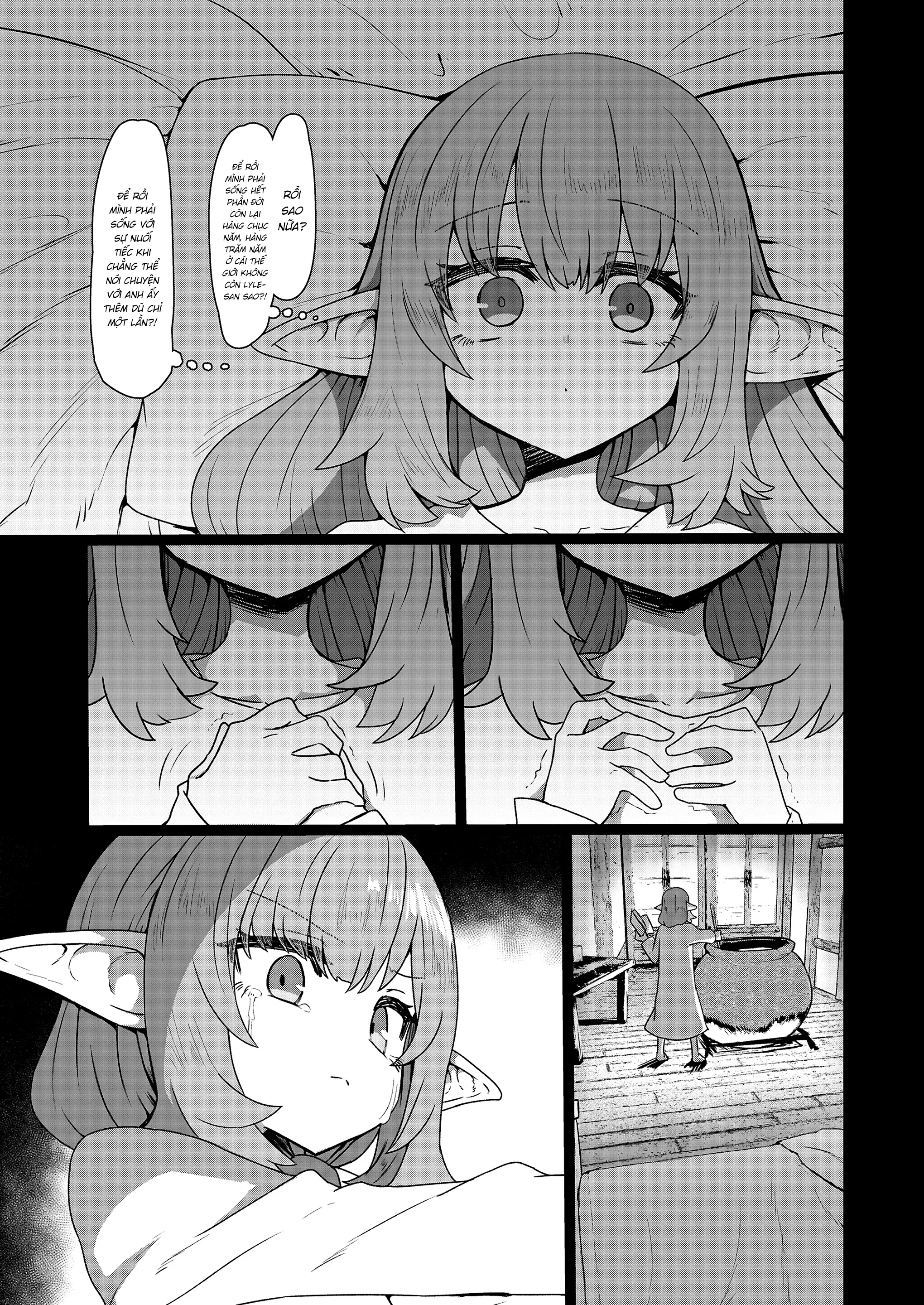 HentaiVN.net - Ảnh 30 - Yakkai na Fan Elf [厄介なファンエルフ; My Elf Fan is a Nuisance] - Oneshot
