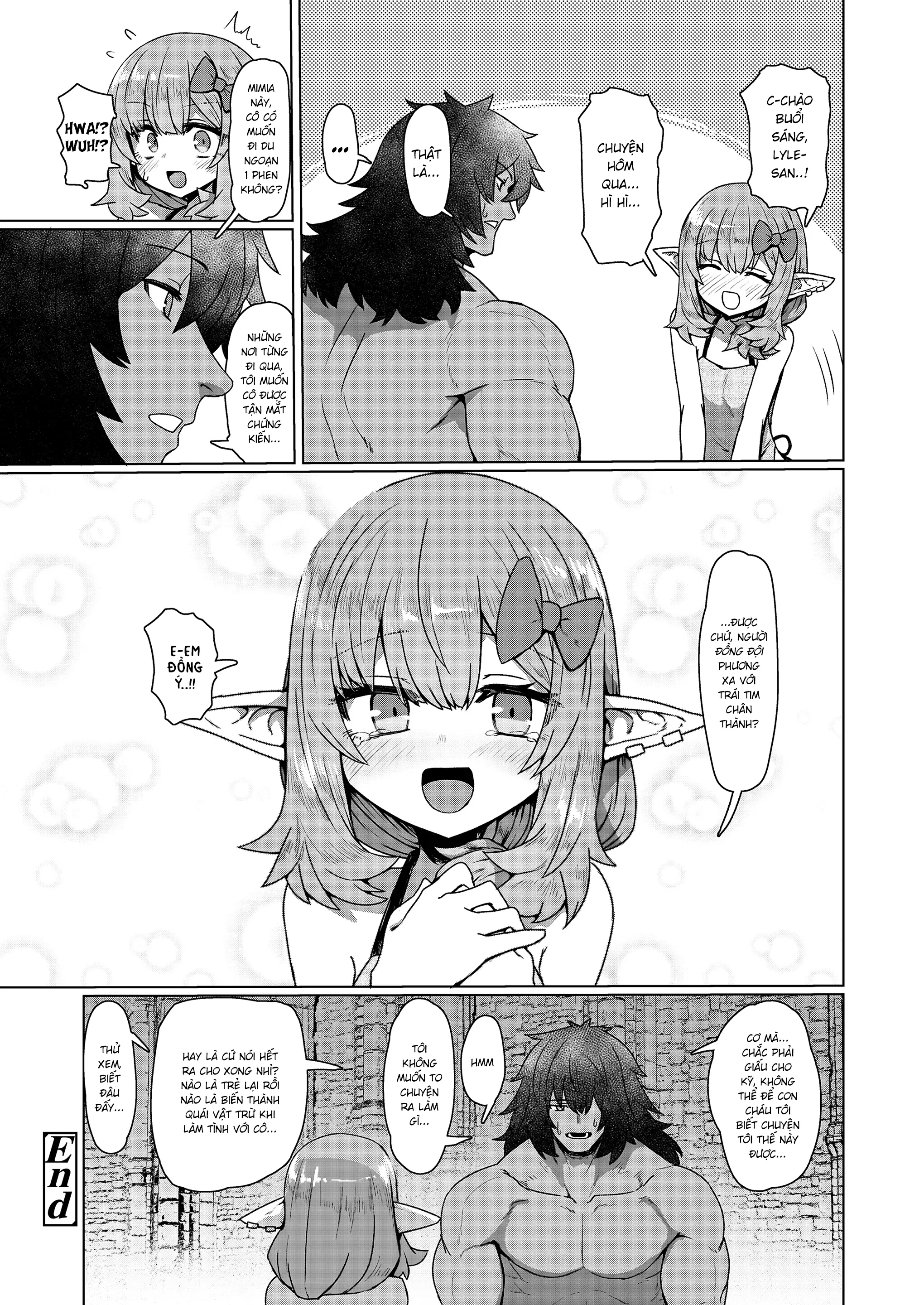 HentaiVN.net - Ảnh 32 - Yakkai na Fan Elf [厄介なファンエルフ; My Elf Fan is a Nuisance] - Oneshot