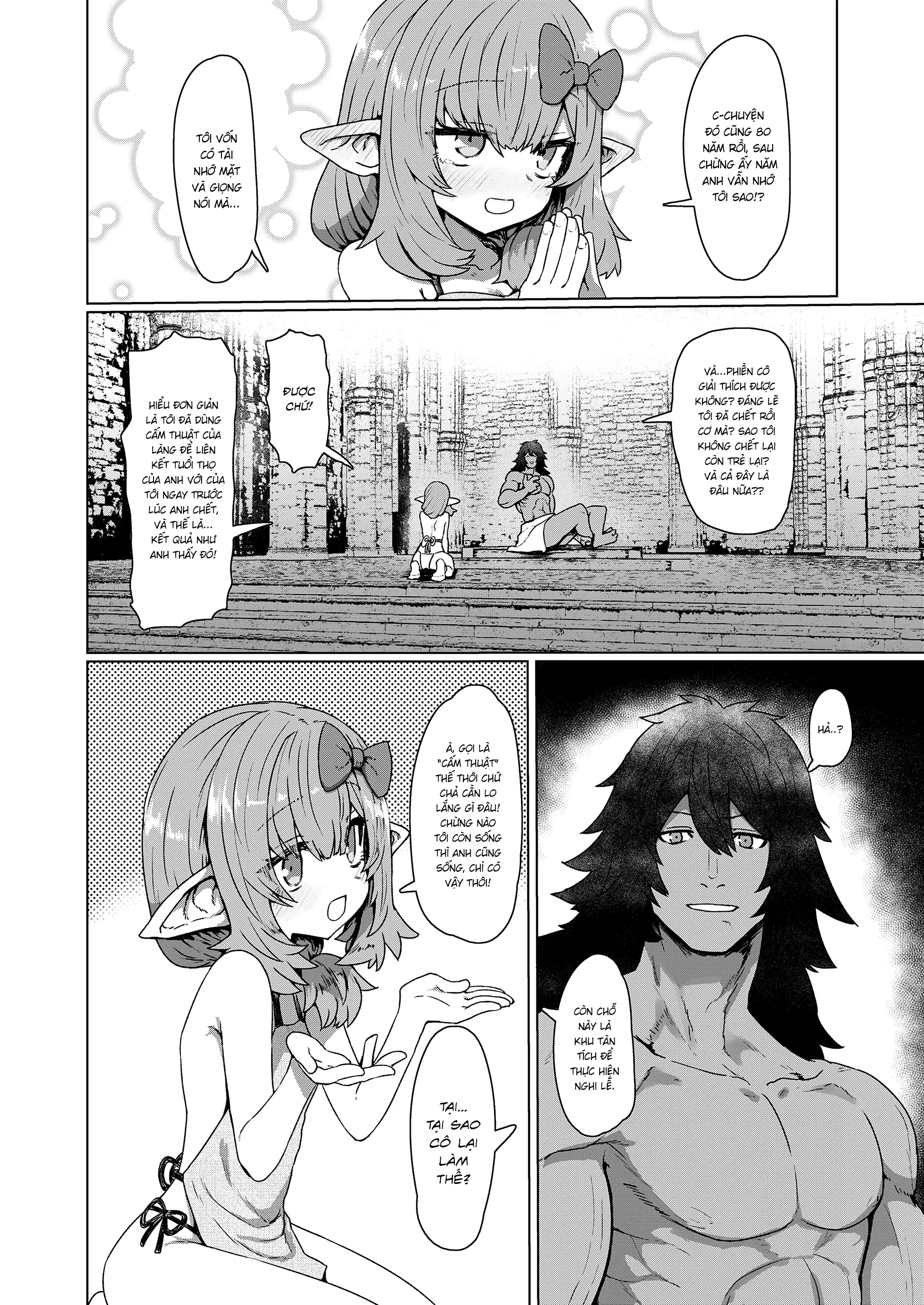 HentaiVN.net - Ảnh 5 - Yakkai na Fan Elf [厄介なファンエルフ; My Elf Fan is a Nuisance] - Oneshot