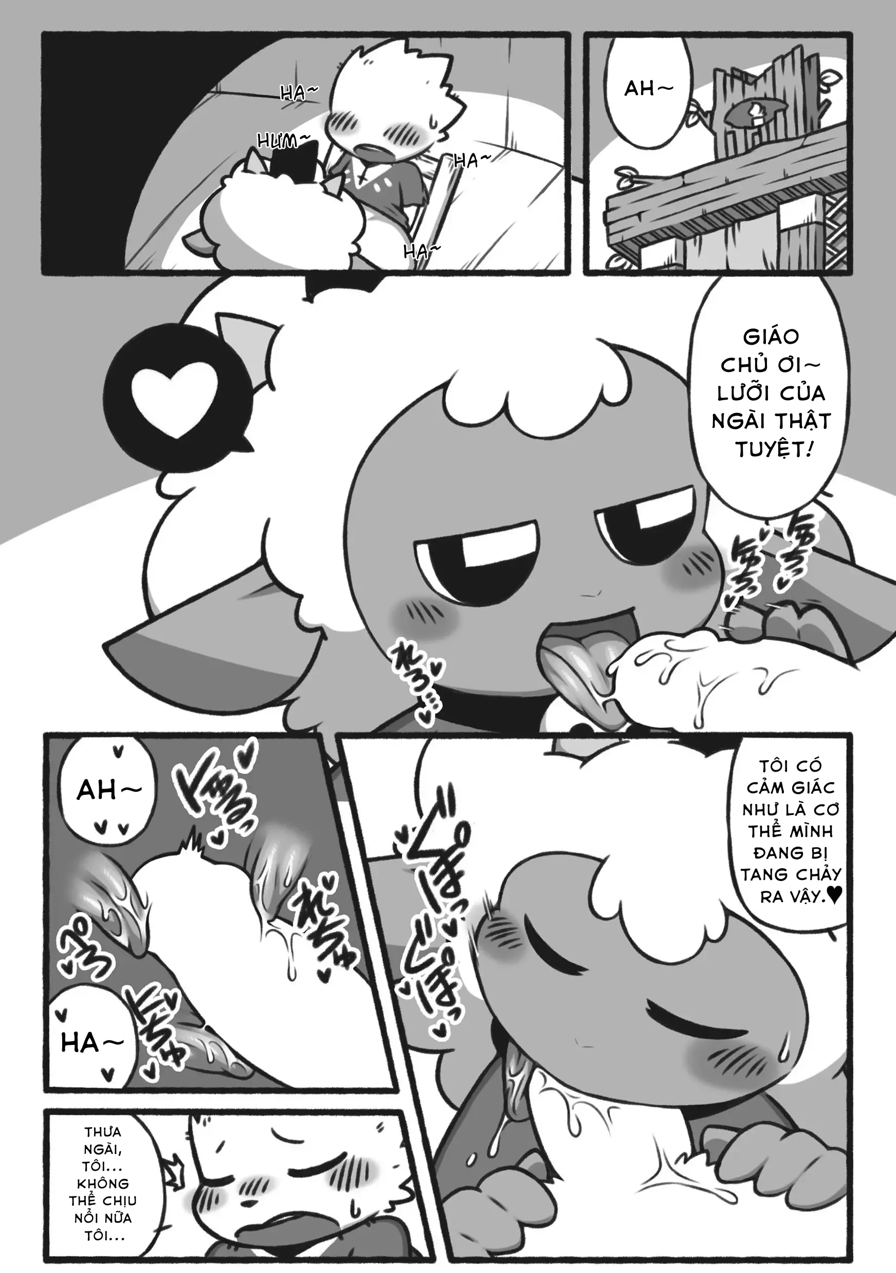 HentaiVN.net - Ảnh 3 - Tín đồ cừu non [告 解 室 の 教 祖 さ ま] - Oneshot