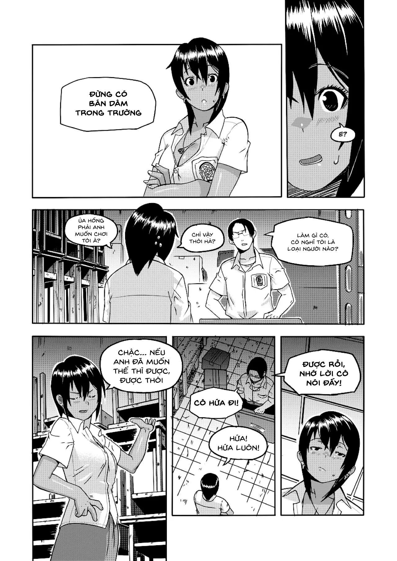 HentaiVN.net - Ảnh 10 - Nha khoa sung sướng [Black Rose, Chromatic Rose, Asteria Treatment] - Chap 1: Đen Hồng