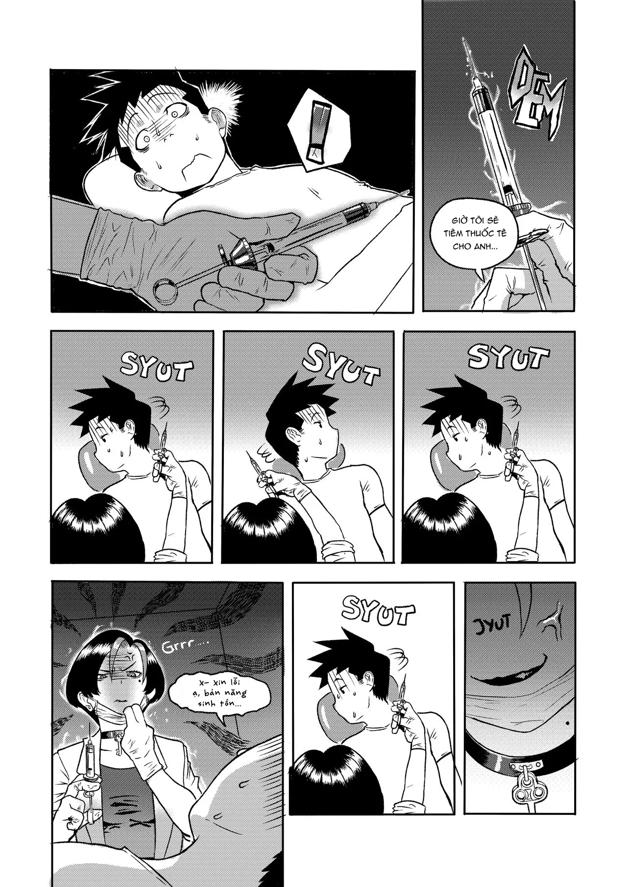HentaiVN.net - Ảnh 5 - Nha khoa sung sướng [Black Rose, Chromatic Rose, Asteria Treatment] - Chap 3 - Nha khoa sung sướng