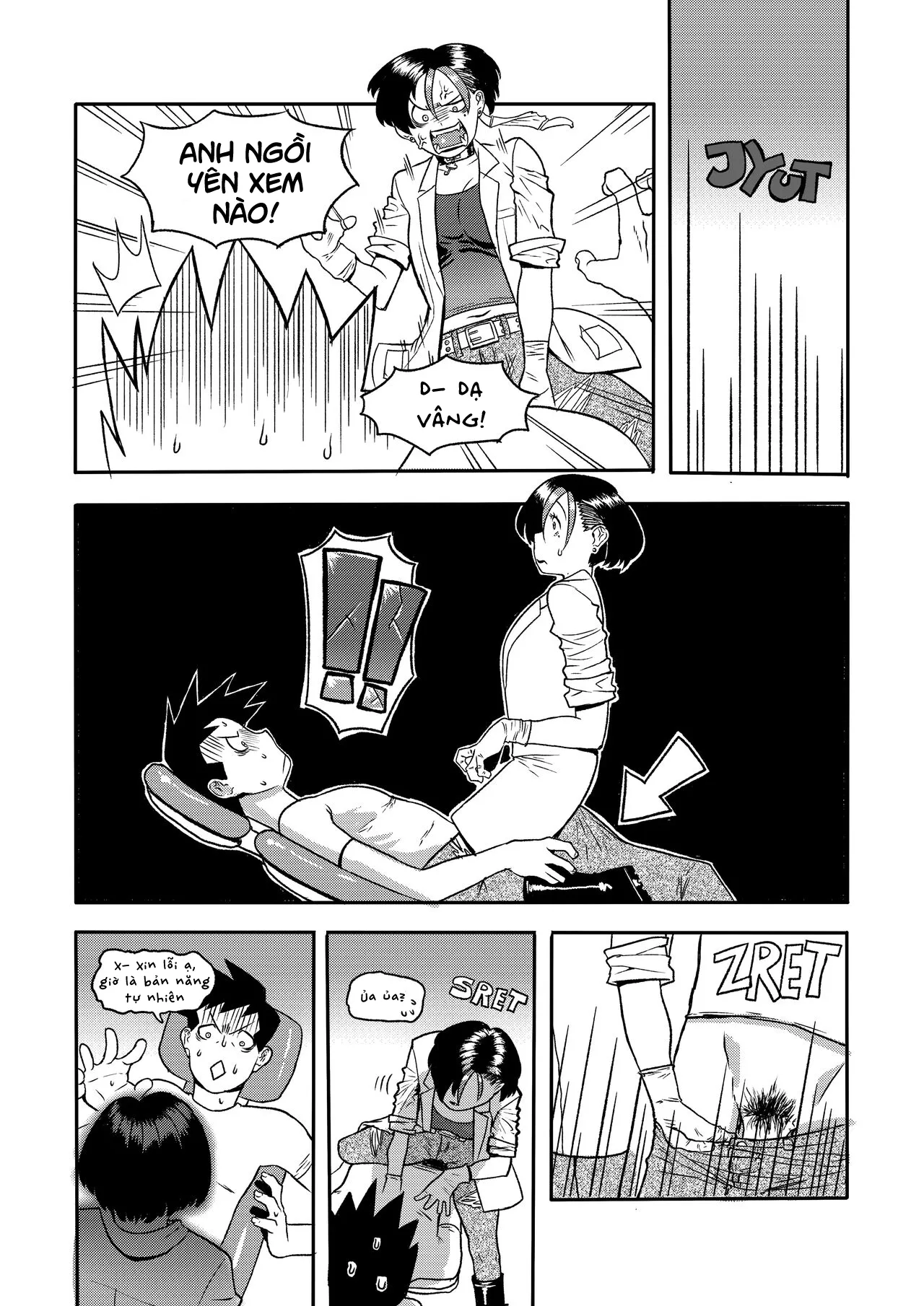 HentaiVN.net - Ảnh 6 - Nha khoa sung sướng [Black Rose, Chromatic Rose, Asteria Treatment] - Chap 3 - Nha khoa sung sướng