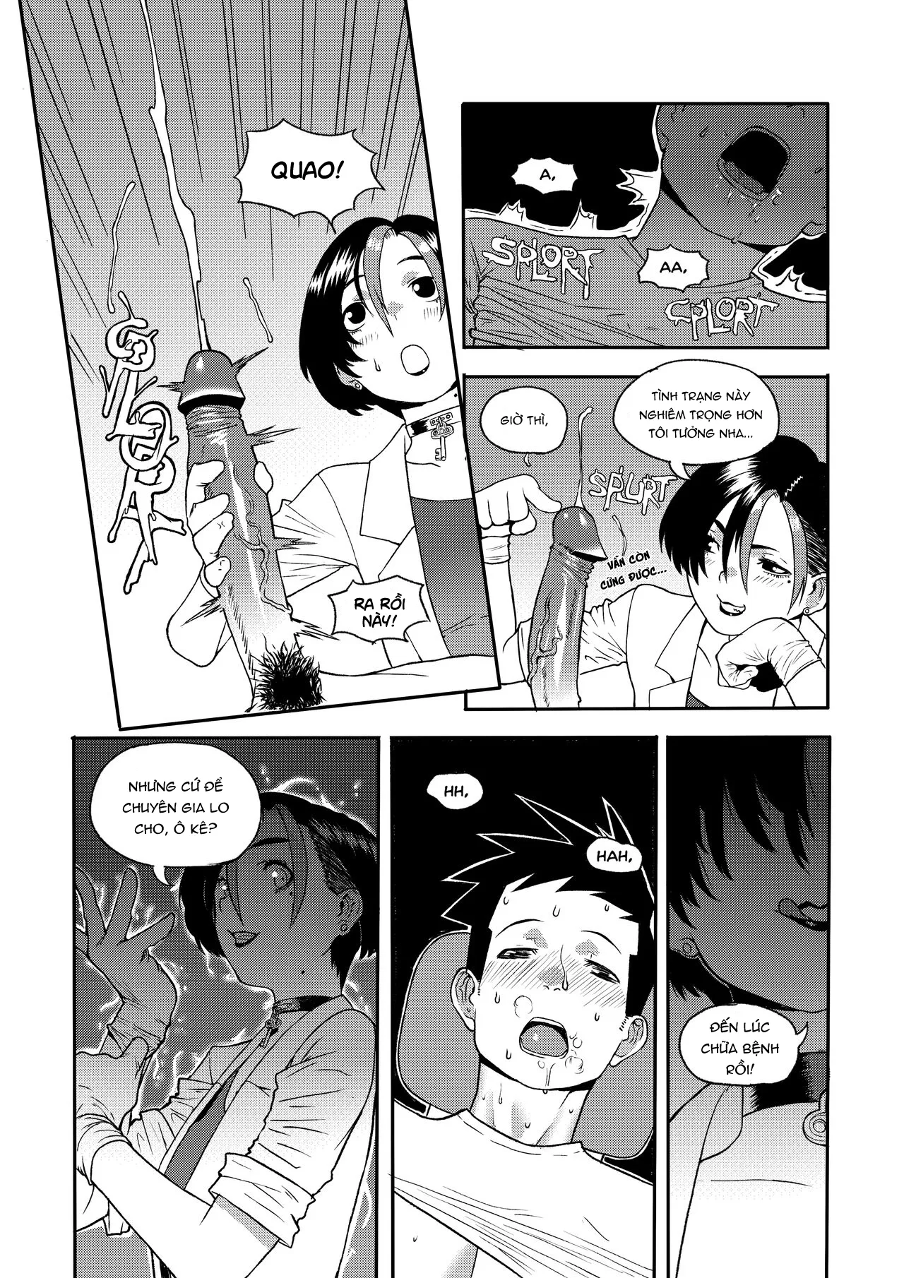 HentaiVN.net - Ảnh 8 - Nha khoa sung sướng [Black Rose, Chromatic Rose, Asteria Treatment] - Chap 3 - Nha khoa sung sướng