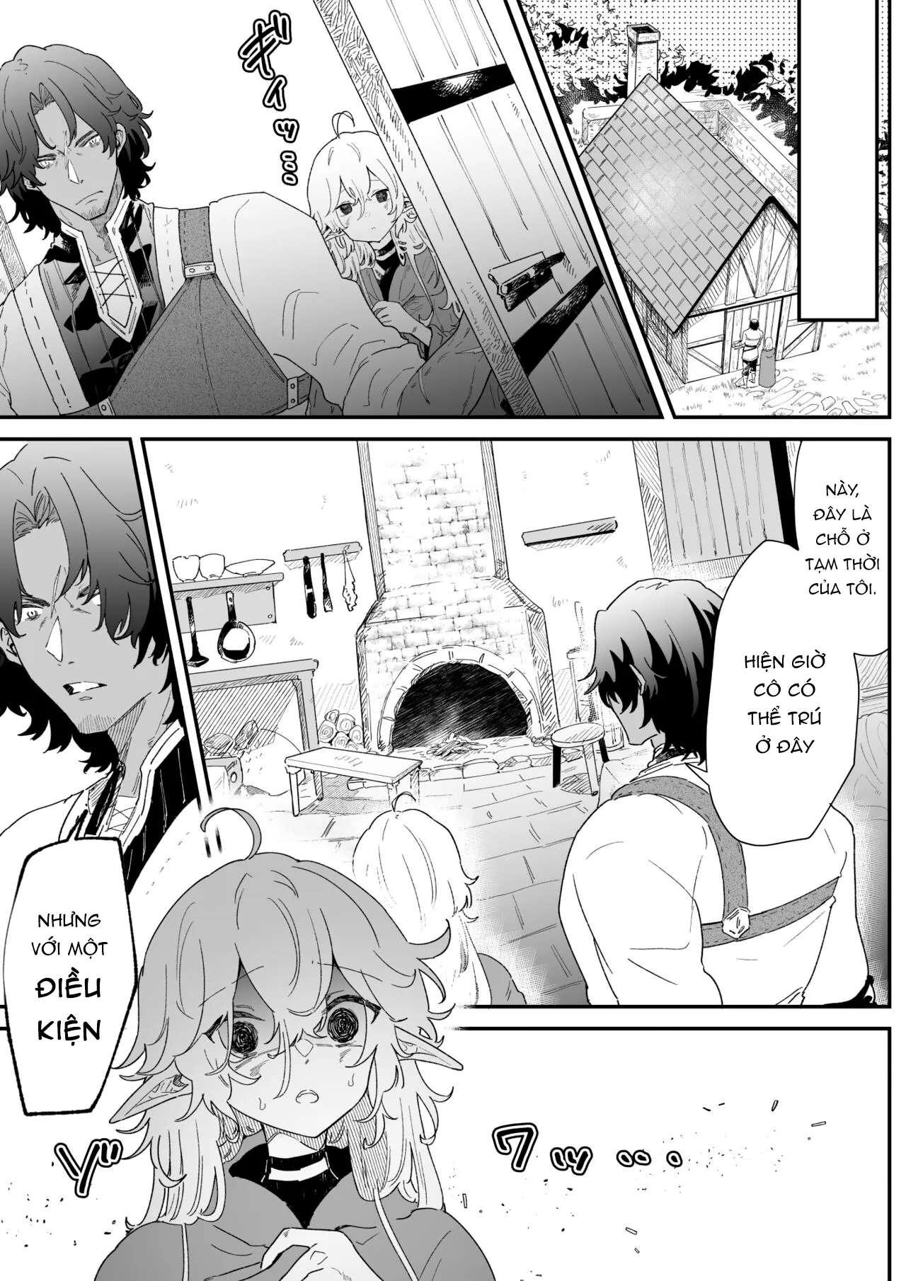 HentaiVN.net - Ảnh 12 - Yêu em một ngàn năm [Ichisennen no Ai o Shinjite, Believe in One Thousand Years of Love] - Chap 1: Chưa sếch