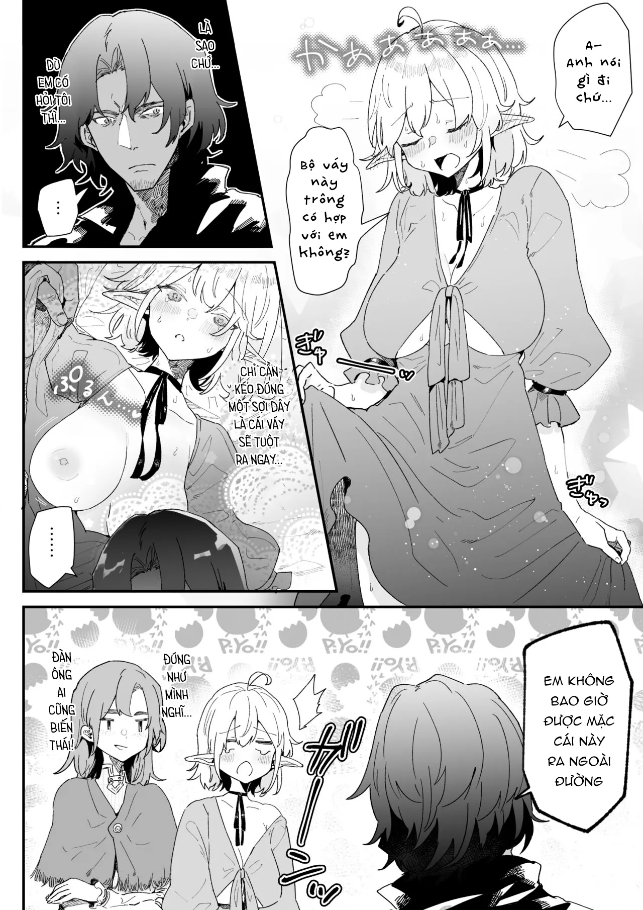 HentaiVN.net - Ảnh 30 - Yêu em một ngàn năm [Ichisennen no Ai o Shinjite, Believe in One Thousand Years of Love] - Chap 1: Chưa sếch