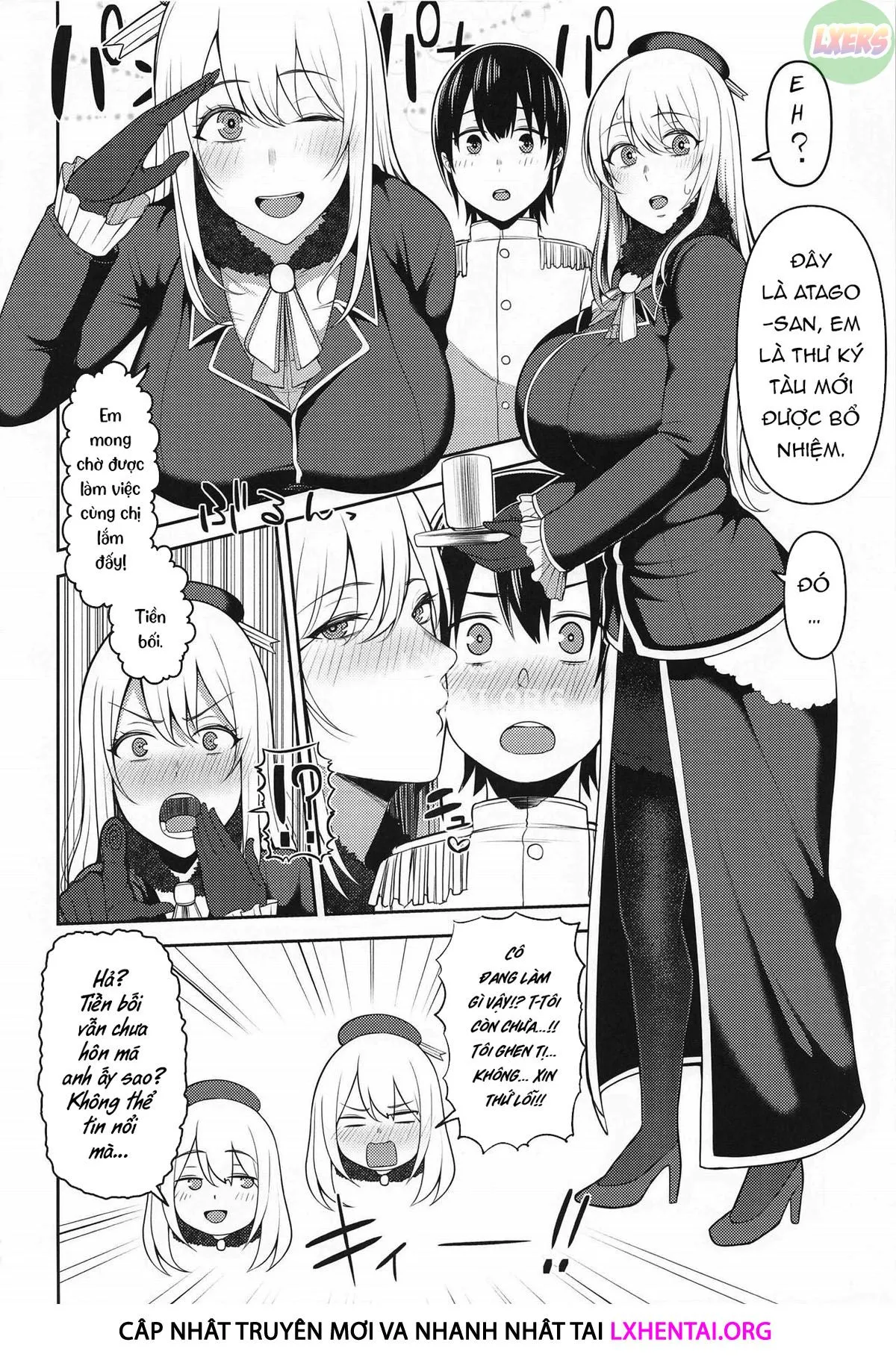 HentaiVN.net - Ảnh 7 - Shota Teitoku Wa Senpai No Kouhai No Mono Yo - Oneshot