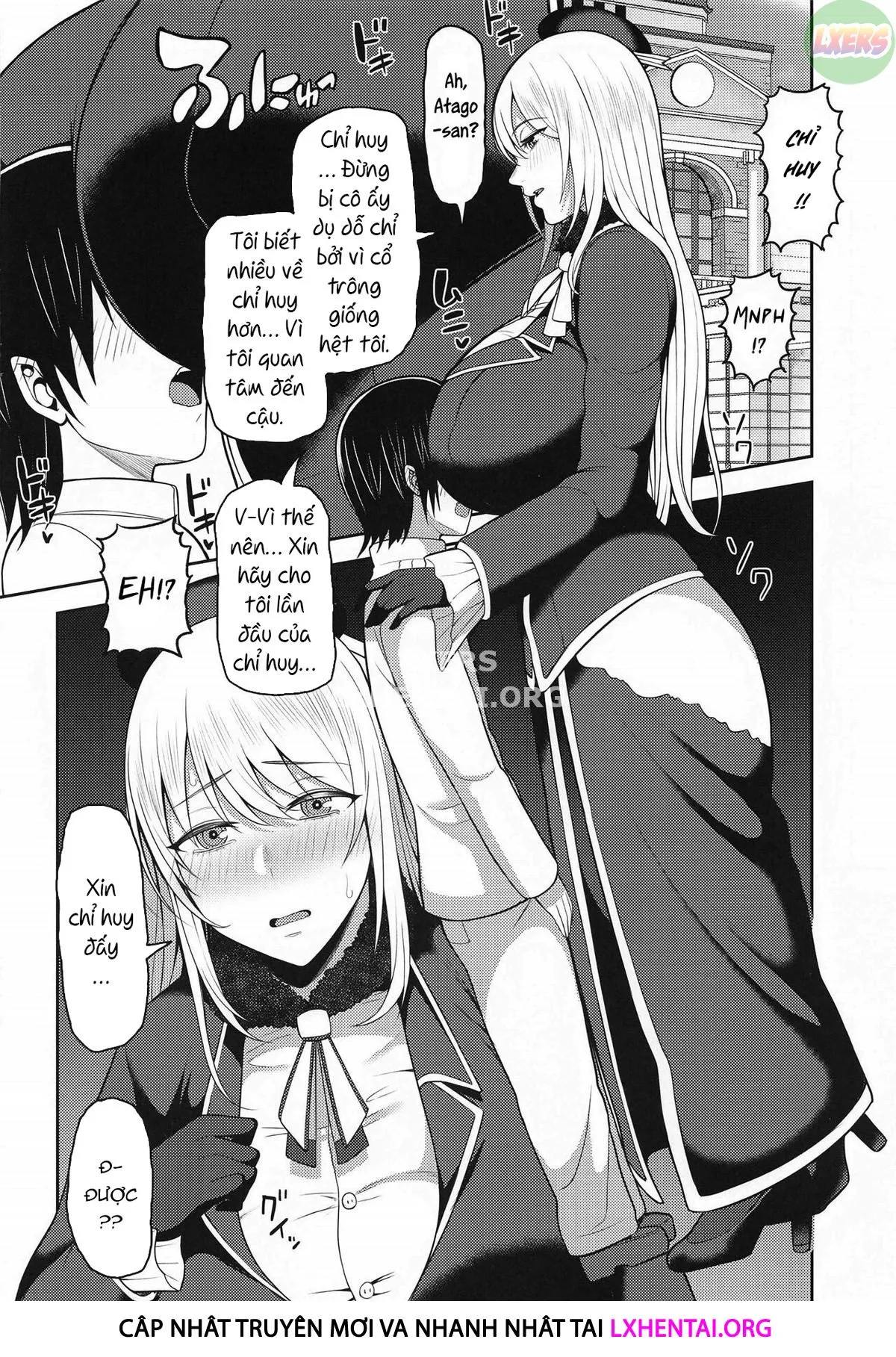 HentaiVN.net - Ảnh 9 - Shota Teitoku Wa Senpai No Kouhai No Mono Yo - Oneshot