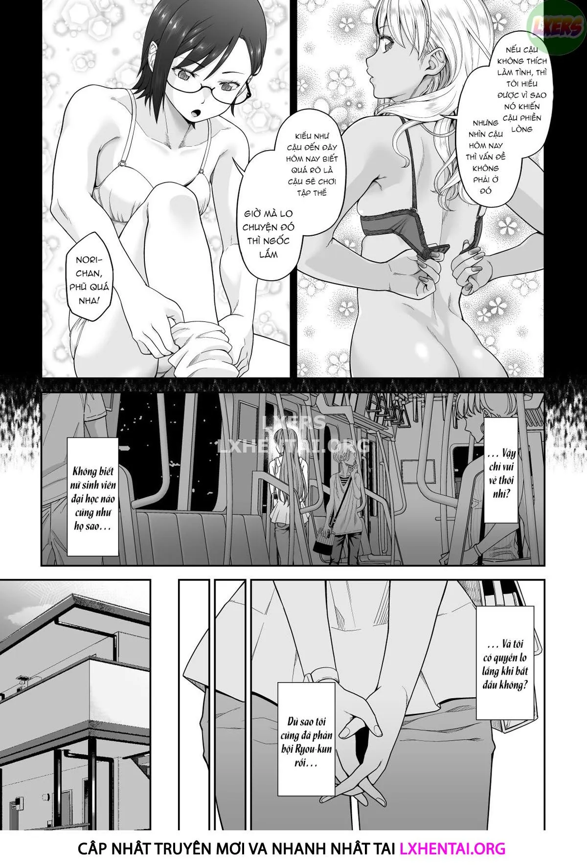 HentaiVN.net - Ảnh 44 - Daigaku Shingaku De Issho Ni Joukyou Shita Kanojo Ga Netorare Ochita Ato - Chap 3