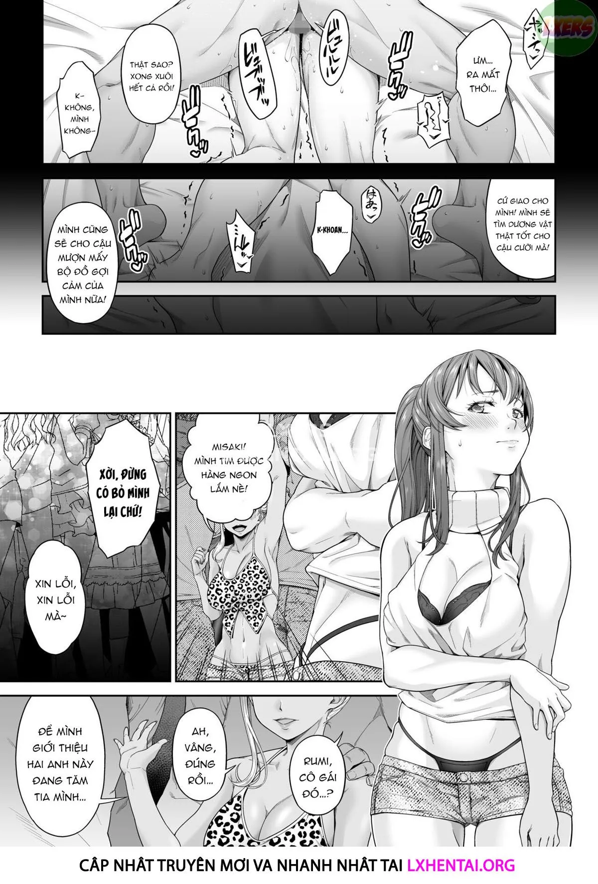 HentaiVN.net - Ảnh 8 - Daigaku Shingaku De Issho Ni Joukyou Shita Kanojo Ga Netorare Ochita Ato - Chap 4