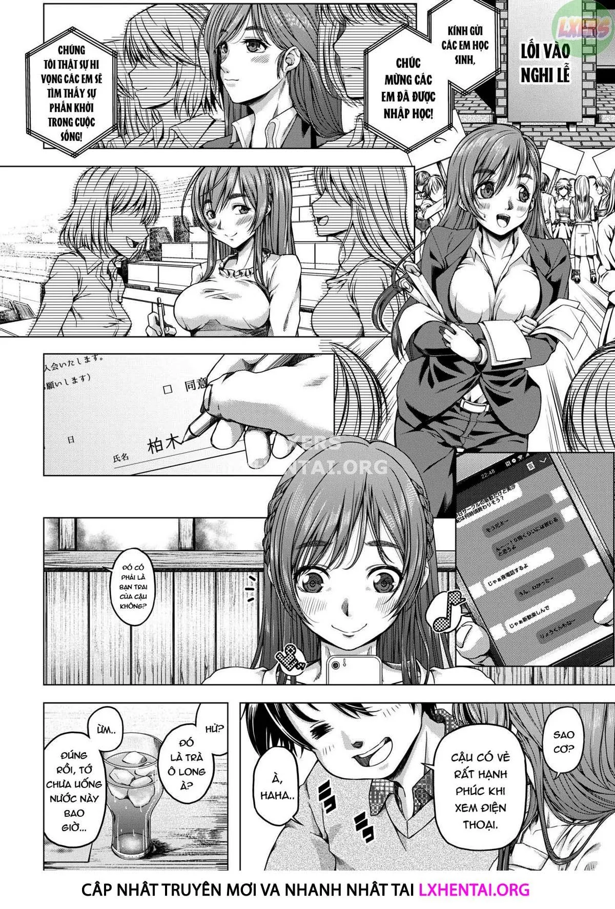 HentaiVN.net - Ảnh 11 - Daigaku Shingaku De Issho Ni Joukyou Shita Kanojo Ga Netorare Ochita Ato - Chap 5 - [END]