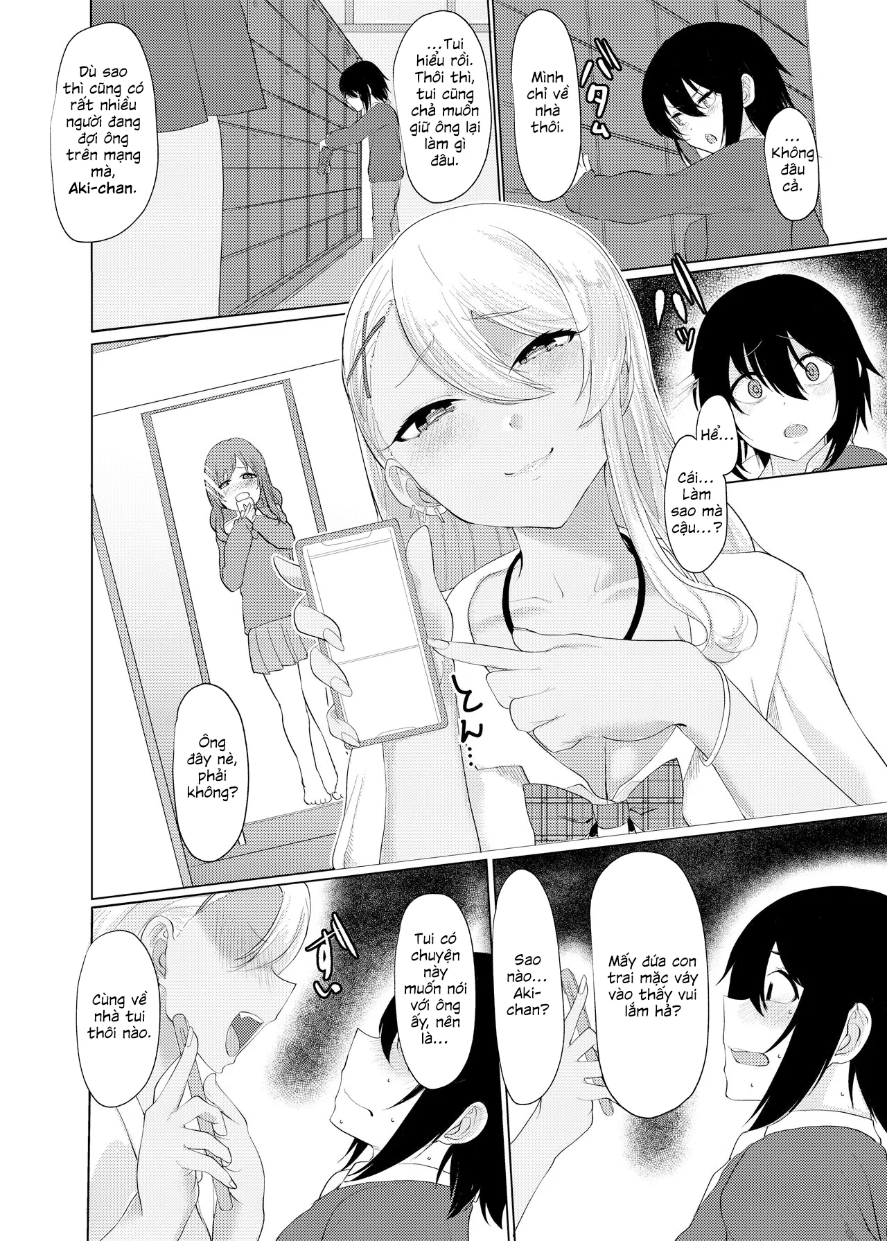 HentaiVN.net - Ảnh 6 - Boku wa Gal ni Sakaraenai [僕はギャルに逆らえない; I Can't Go Against A Gal...] - Oneshot