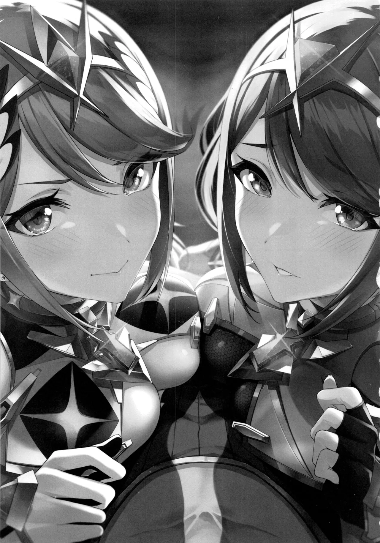 HentaiVN.net - Ảnh 3 - Hikari sasu Enten no Mitibiki (Xenoblade Chronicles 2) [光さす炎天の導き (ゼノブレイド2) [英訳]] - Oneshot