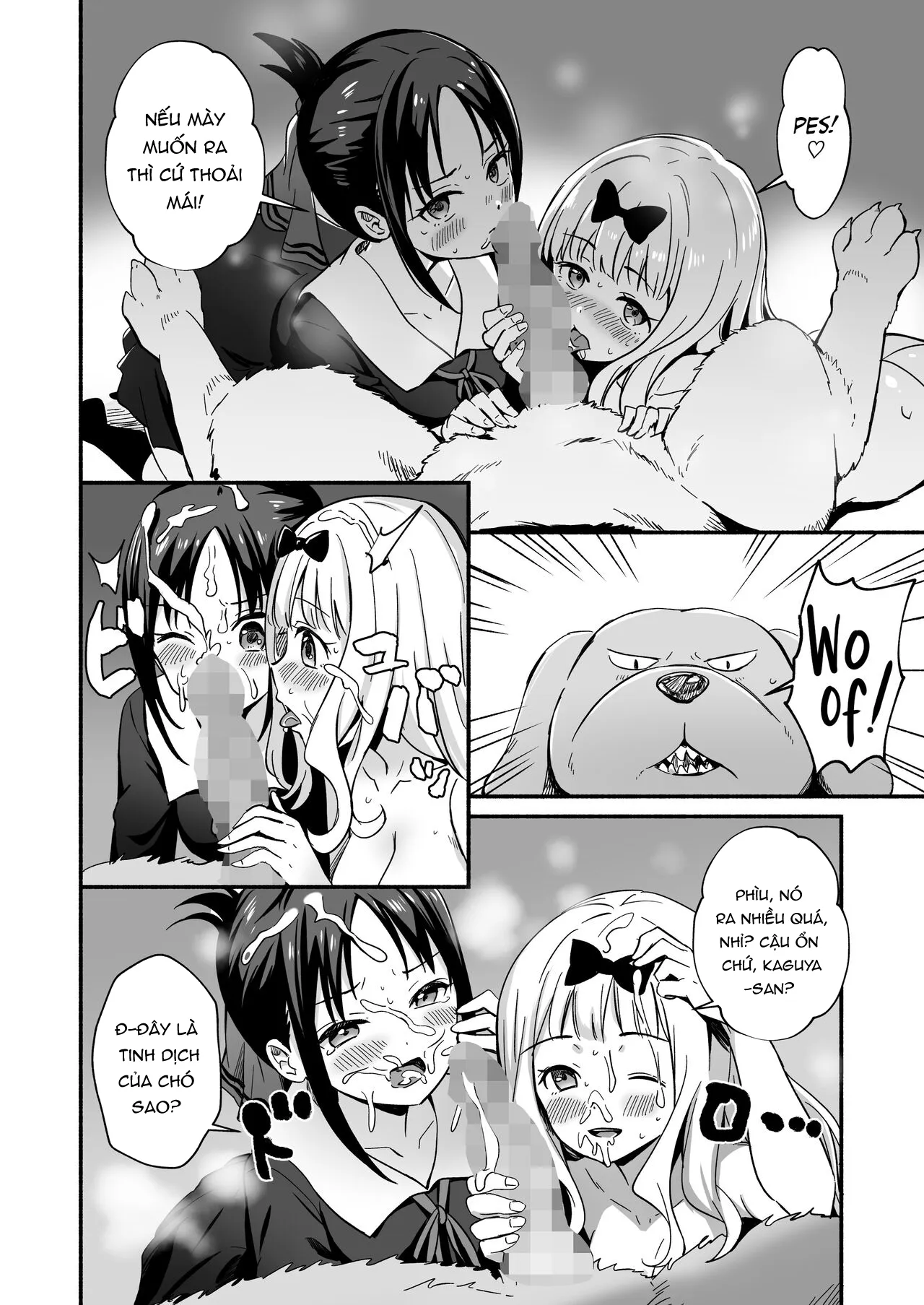 HentaiVN.net - Ảnh 16 - Kaguya-san Ni Pas No Seishori wo Tetsudatte itadakimashita [Kaguya-san takes care of Pes's sexual urges!] - Oneshot