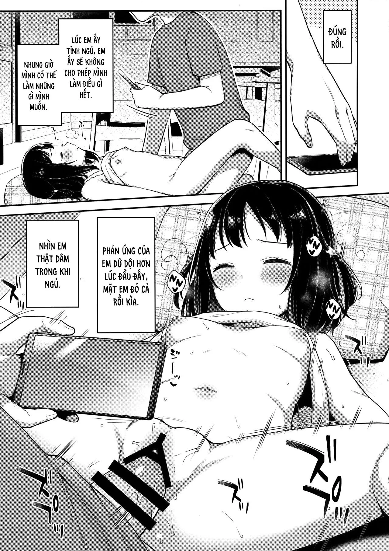 HentaiVN.net - Ảnh 10 - Tôi đã sếch em gái trong lúc ngủ [Suyasuya Neteru Imouto ni Ecchi na Itazura Shichaimashita] - Oneshot