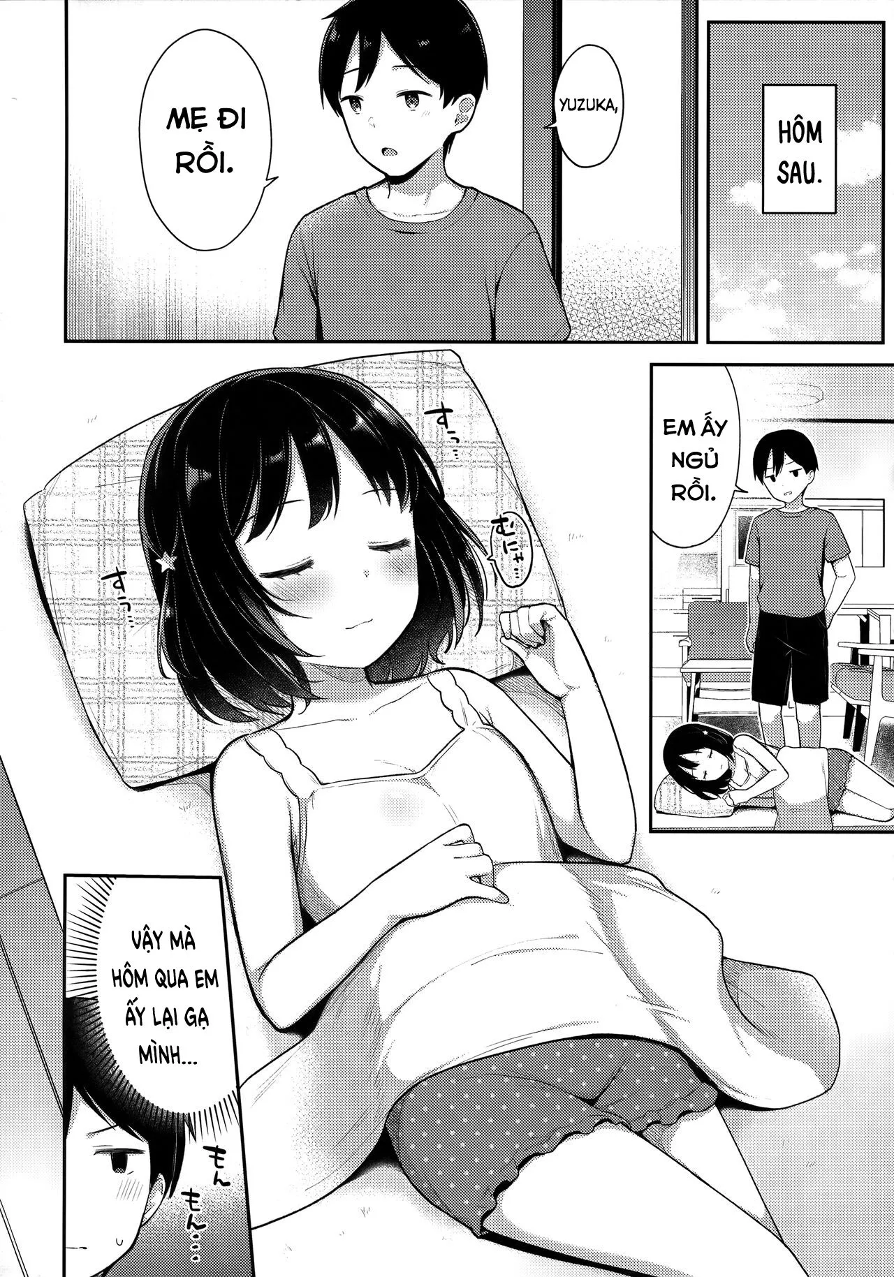 HentaiVN.net - Ảnh 3 - Tôi đã sếch em gái trong lúc ngủ [Suyasuya Neteru Imouto ni Ecchi na Itazura Shichaimashita] - Oneshot