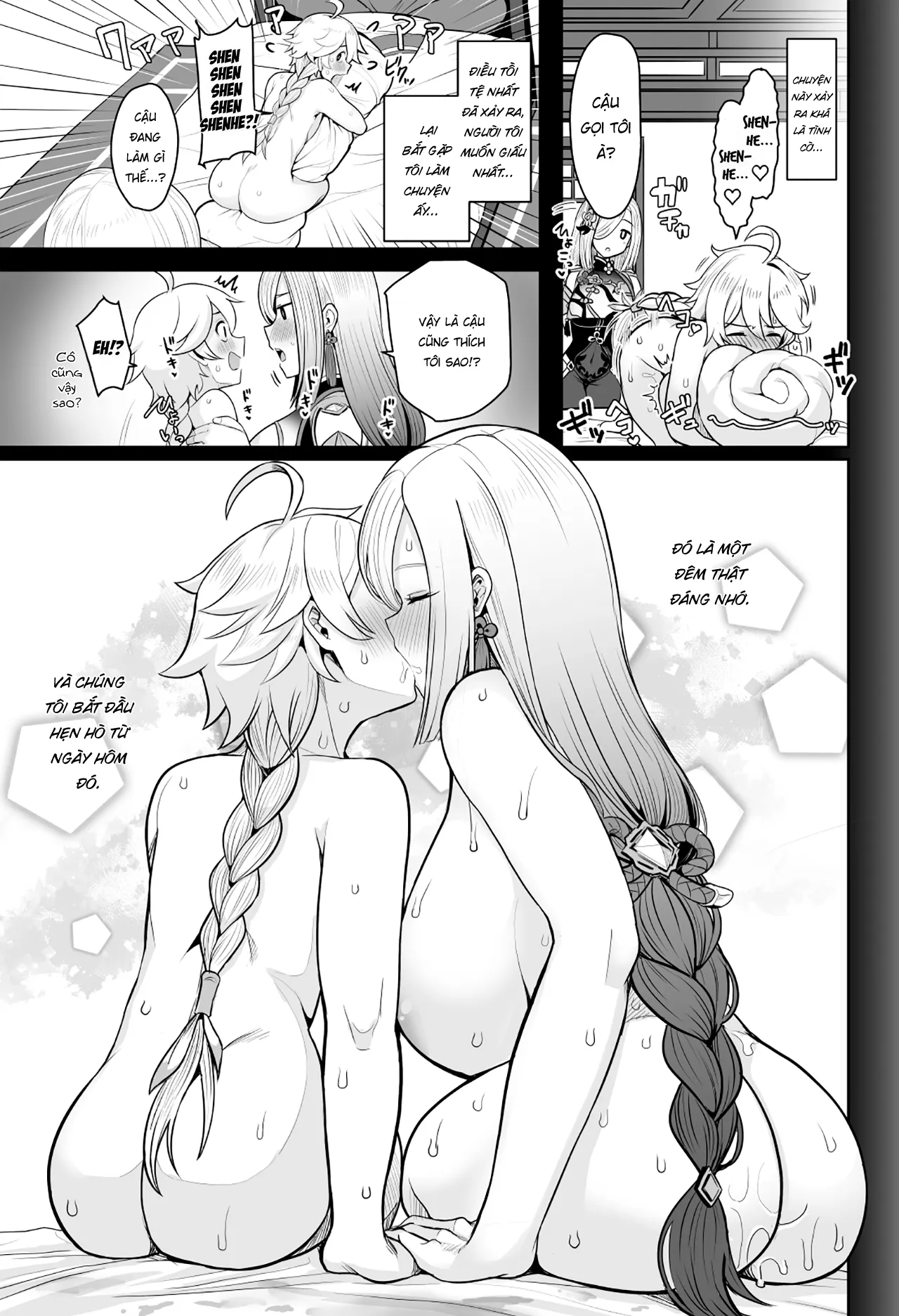 HentaiVN.net - Ảnh 10 - Nút thắt [Katamusubi, カタムスビ] - Oneshot nuột
