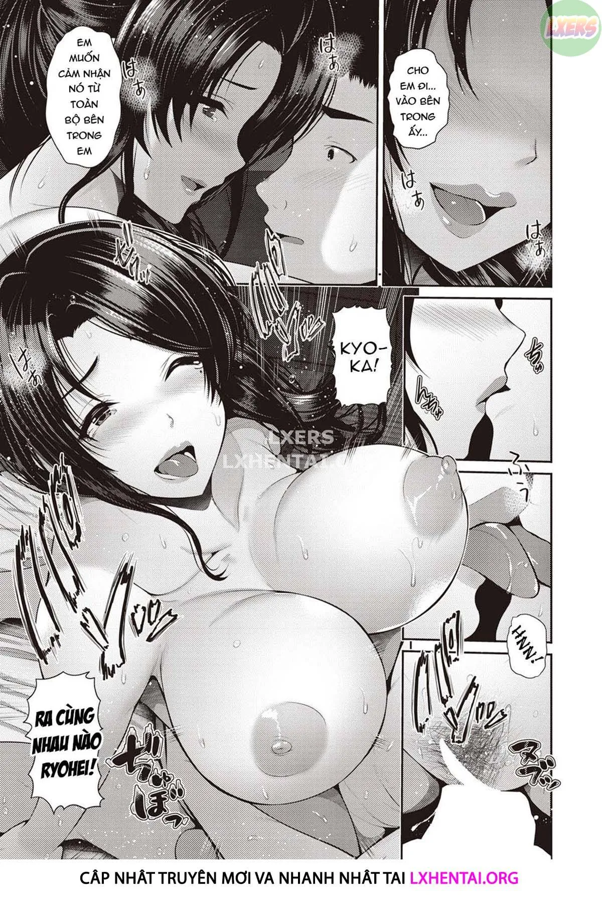 HentaiVN.net - Ảnh 22 - Sexual Love With Mother and Daughter [Oyako to Seiai] - Chap 1