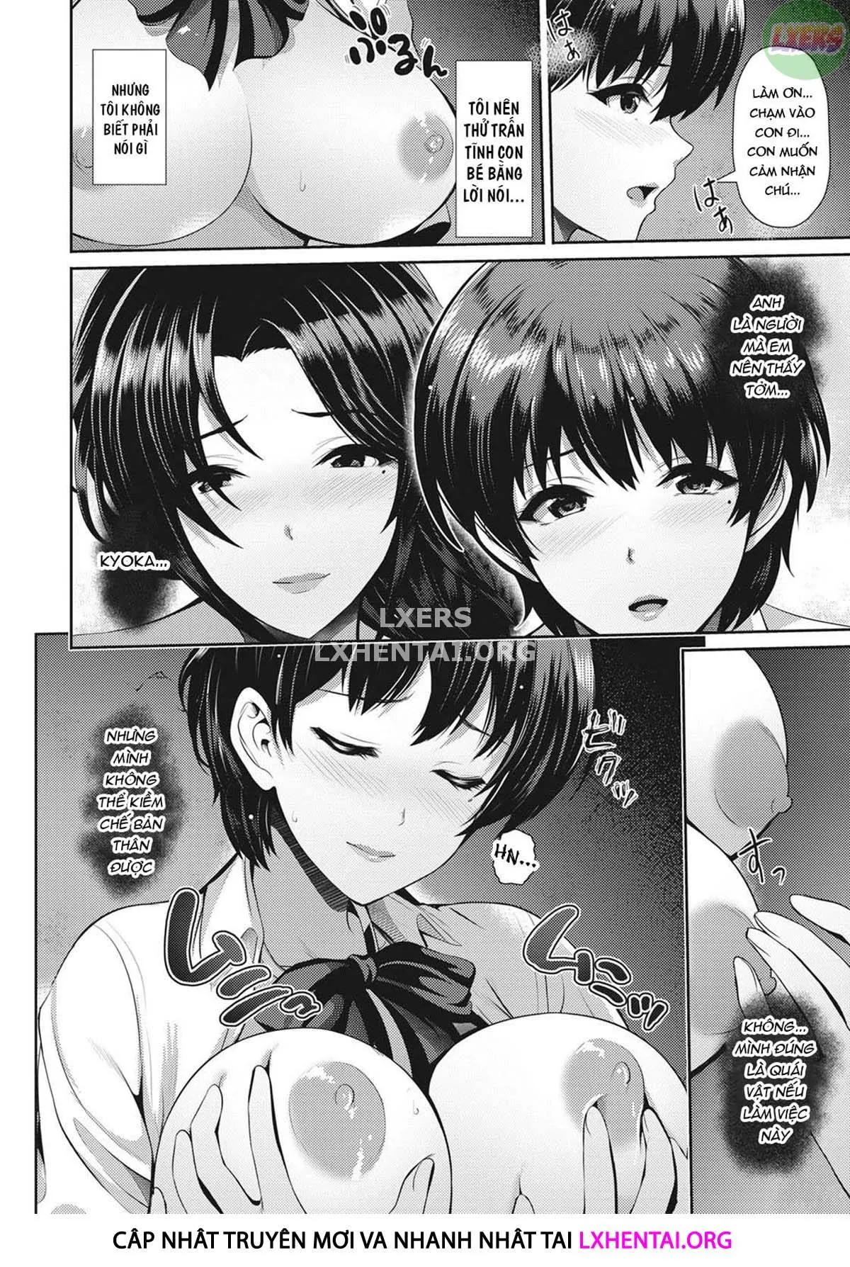 HentaiVN.net - Ảnh 11 - Sexual Love With Mother and Daughter [Oyako to Seiai] - Chap 2
