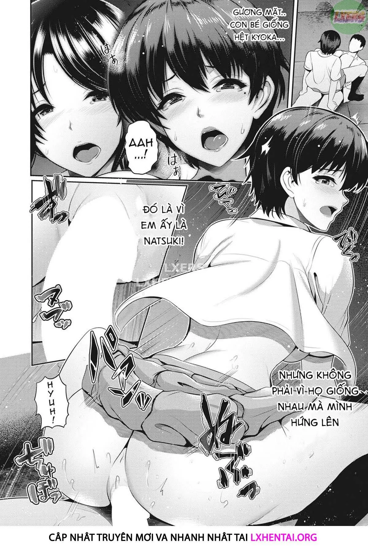 HentaiVN.net - Ảnh 19 - Sexual Love With Mother and Daughter [Oyako to Seiai] - Chap 2