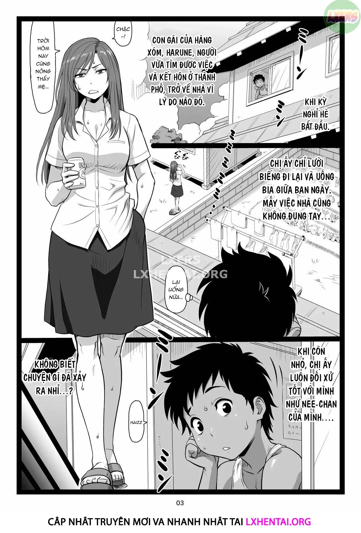 HentaiVN.net - Ảnh 7 - Summer Break Memories [Natsuyasumi no Omoide Joukan] - Chap 1