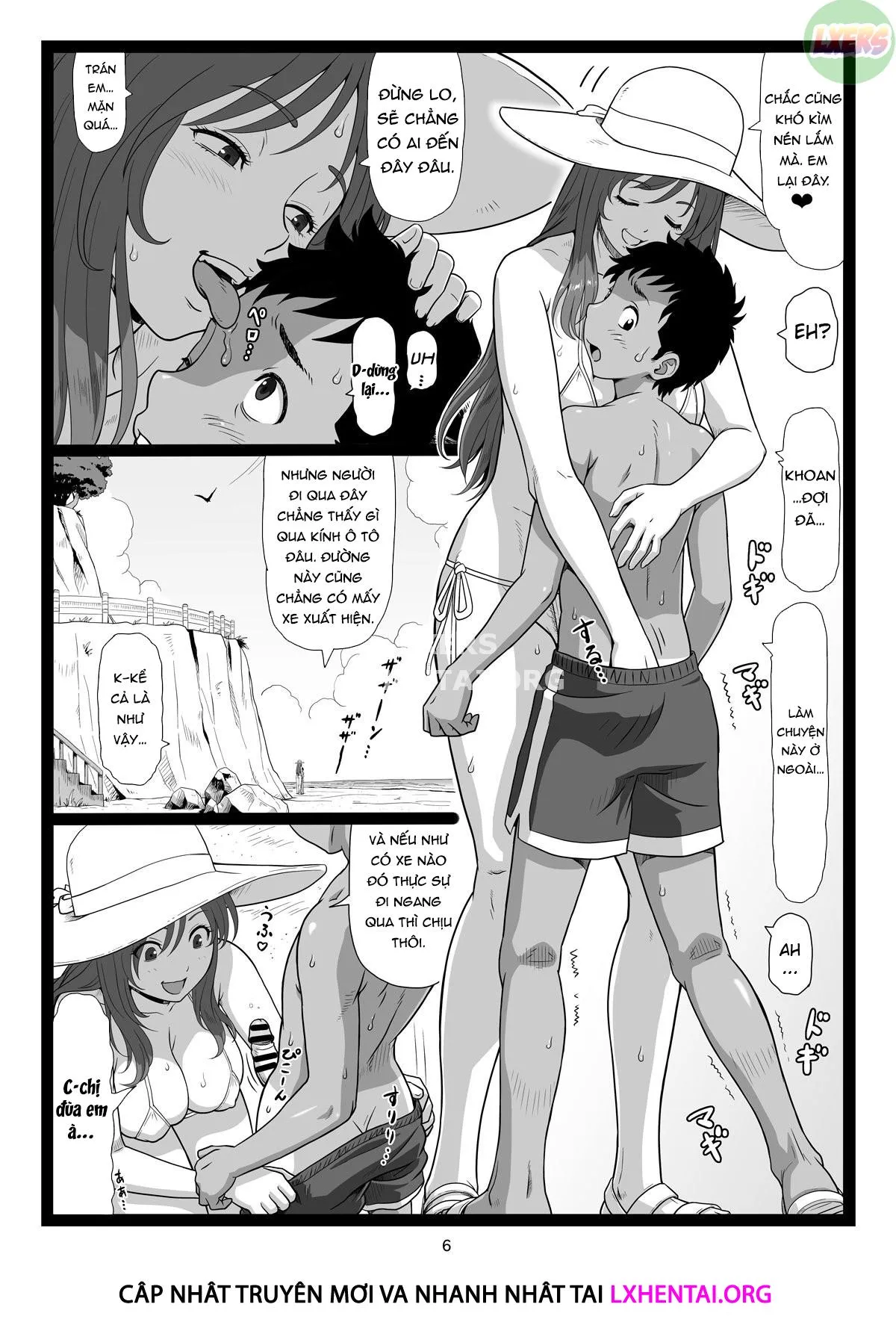 HentaiVN.net - Ảnh 10 - Summer Break Memories [Natsuyasumi no Omoide Joukan] - Chap 2 - [END]