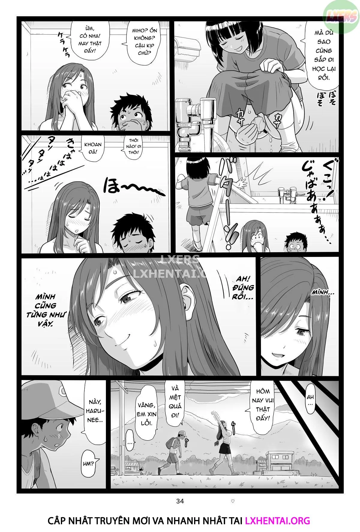 HentaiVN.net - Ảnh 38 - Summer Break Memories [Natsuyasumi no Omoide Joukan] - Chap 2 - [END]