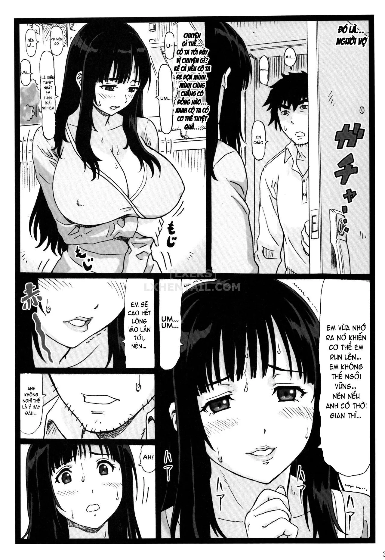 HentaiVN.net - Ảnh 42 - What I Did to the Voluptuous Married Woman [Tonari no Tawawa na Hitozuma ni...] - Oneshot
